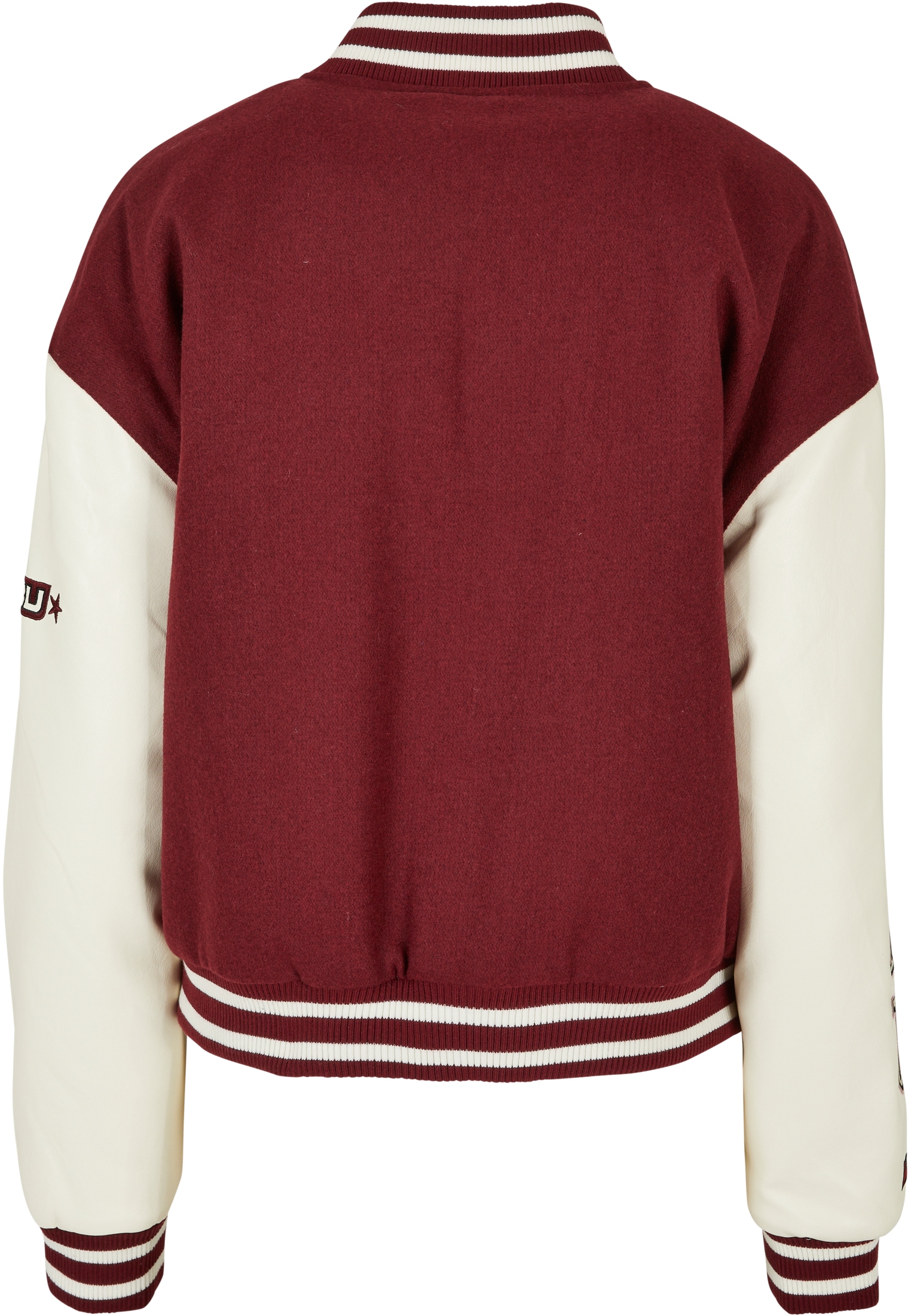 bestellen ohne Kapuze Fubu bordeaux/offwhite«, St.), (1 Sommerjacke | BAUR FW224-006-1 05 »Damen City online Varsity Jacket