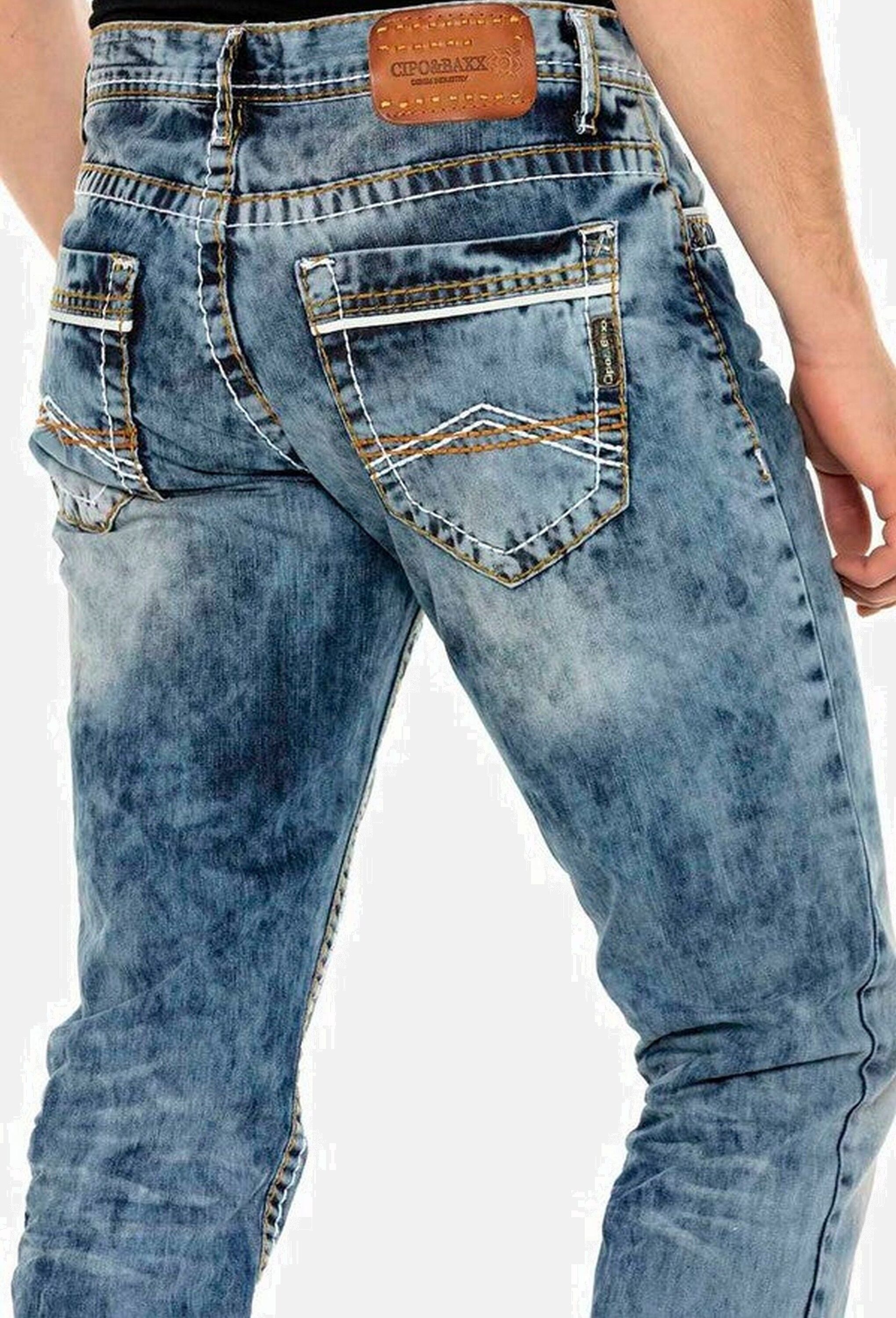 Cipo & Baxx Straight-Jeans »Cipo & Baxx Jeans« In Straight Fit, CD-148