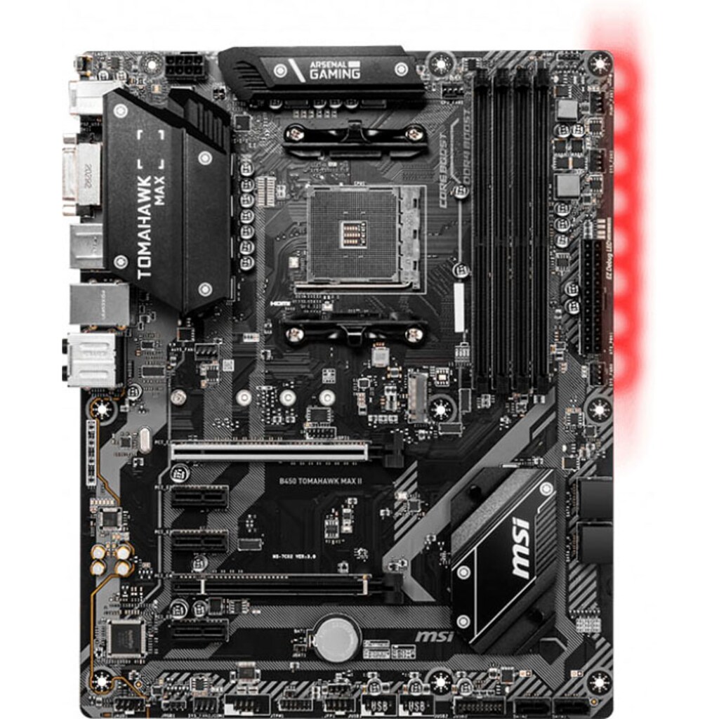 MSI Mainboard »B450 TOMAHAWK MAX II«