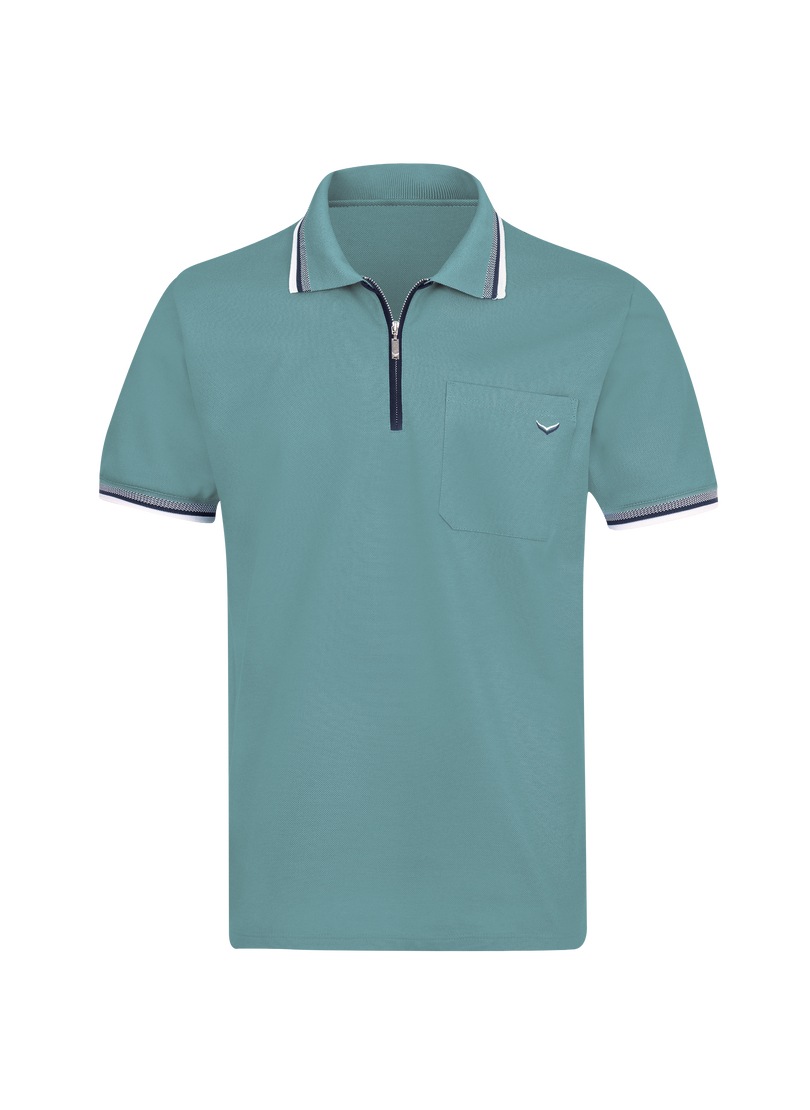 Trigema Poloshirt "TRIGEMA Poloshirt mit Reißverschluss", (1 tlg.) günstig online kaufen
