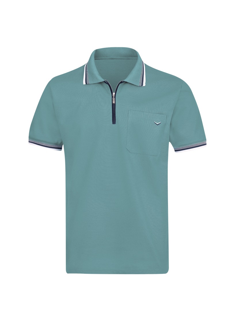 Trigema Poloshirt "TRIGEMA Poloshirt mit Reißverschluss" günstig online kaufen