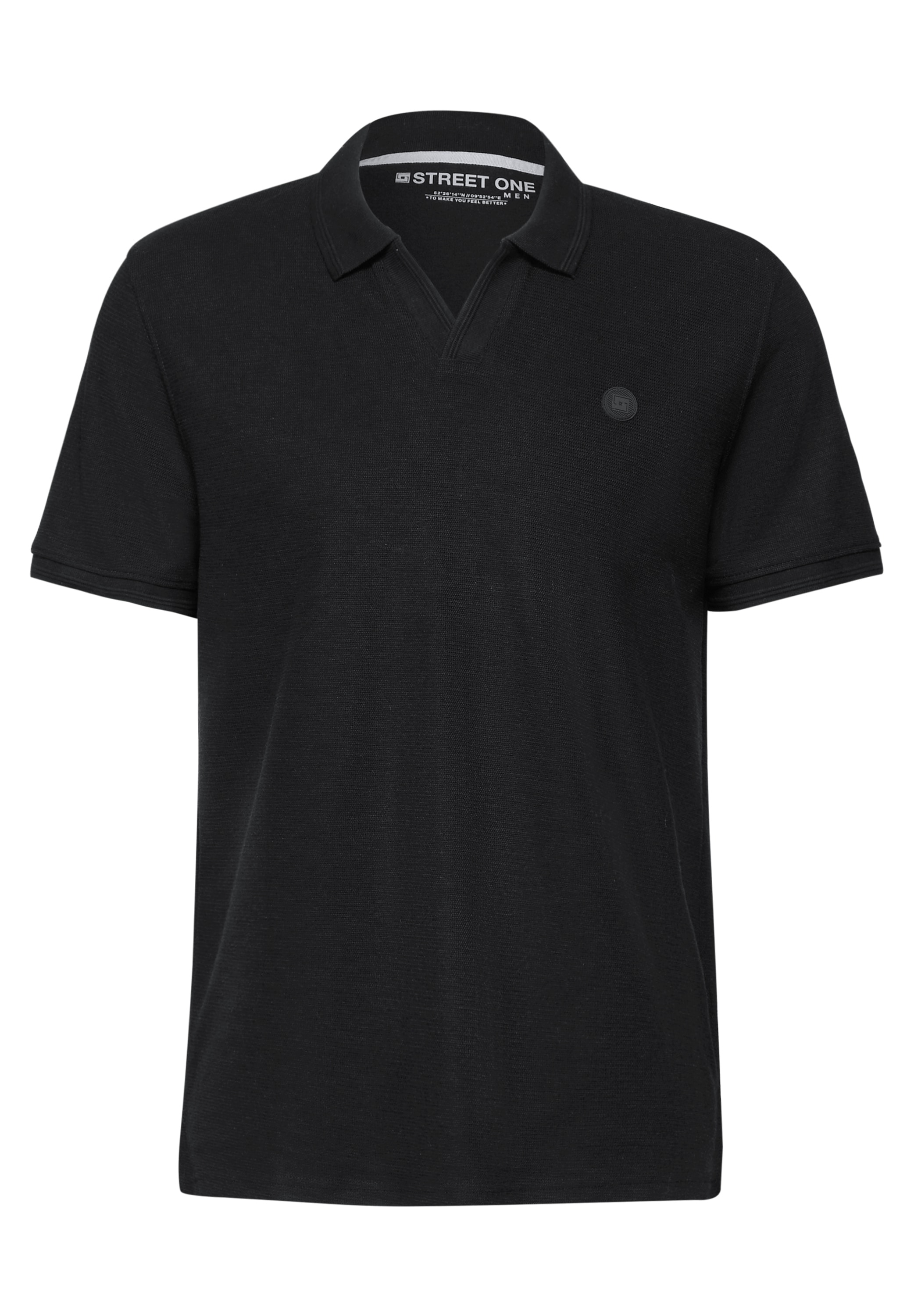 STREET ONE MEN Poloshirt, im soften Baumwoll-Mix