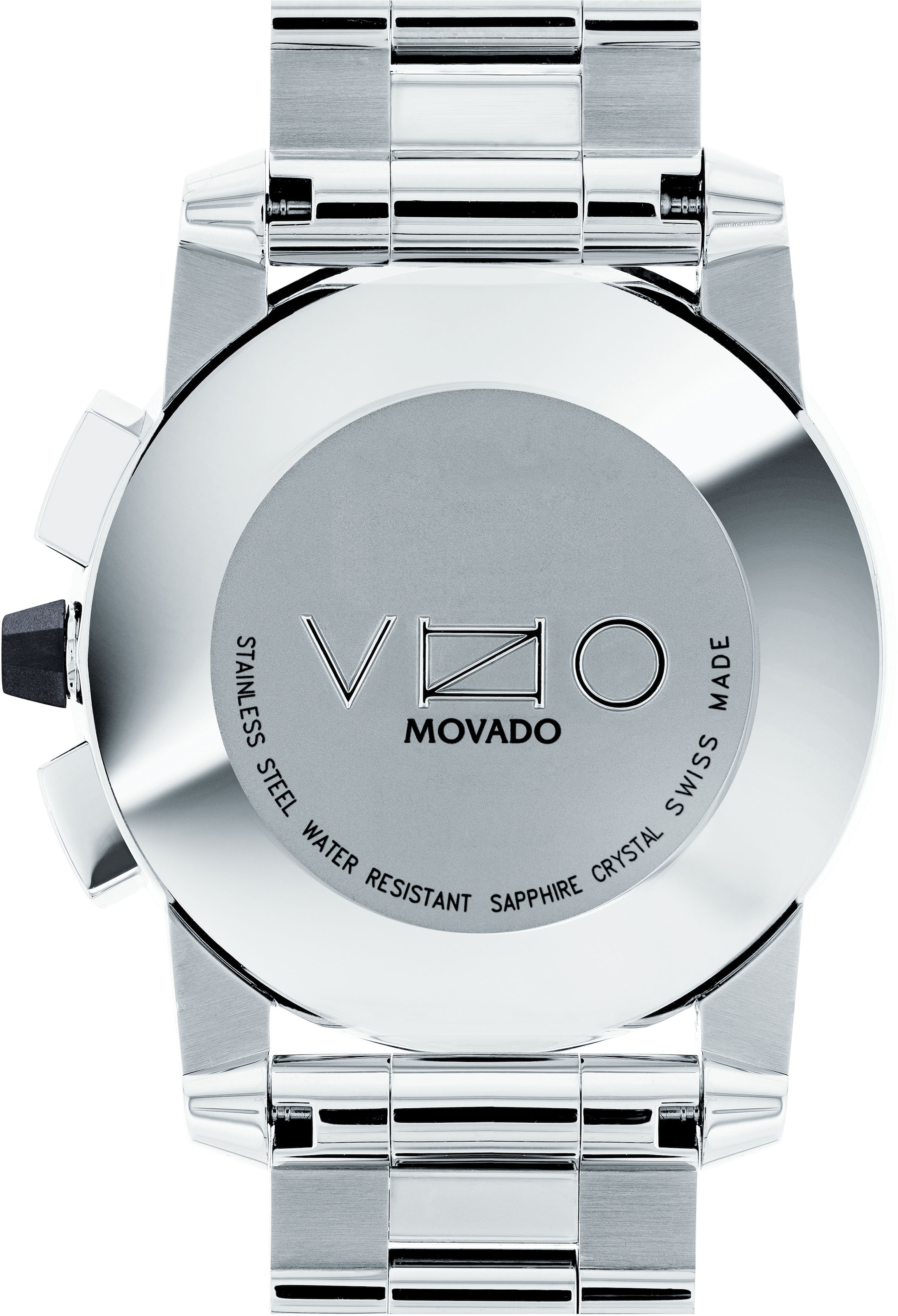 MOVADO Chronograph »Vizio, 0607544«, Quarzuhr, Armbanduhr, Herrenuhr, Swiss Made, Edelstahlarmband