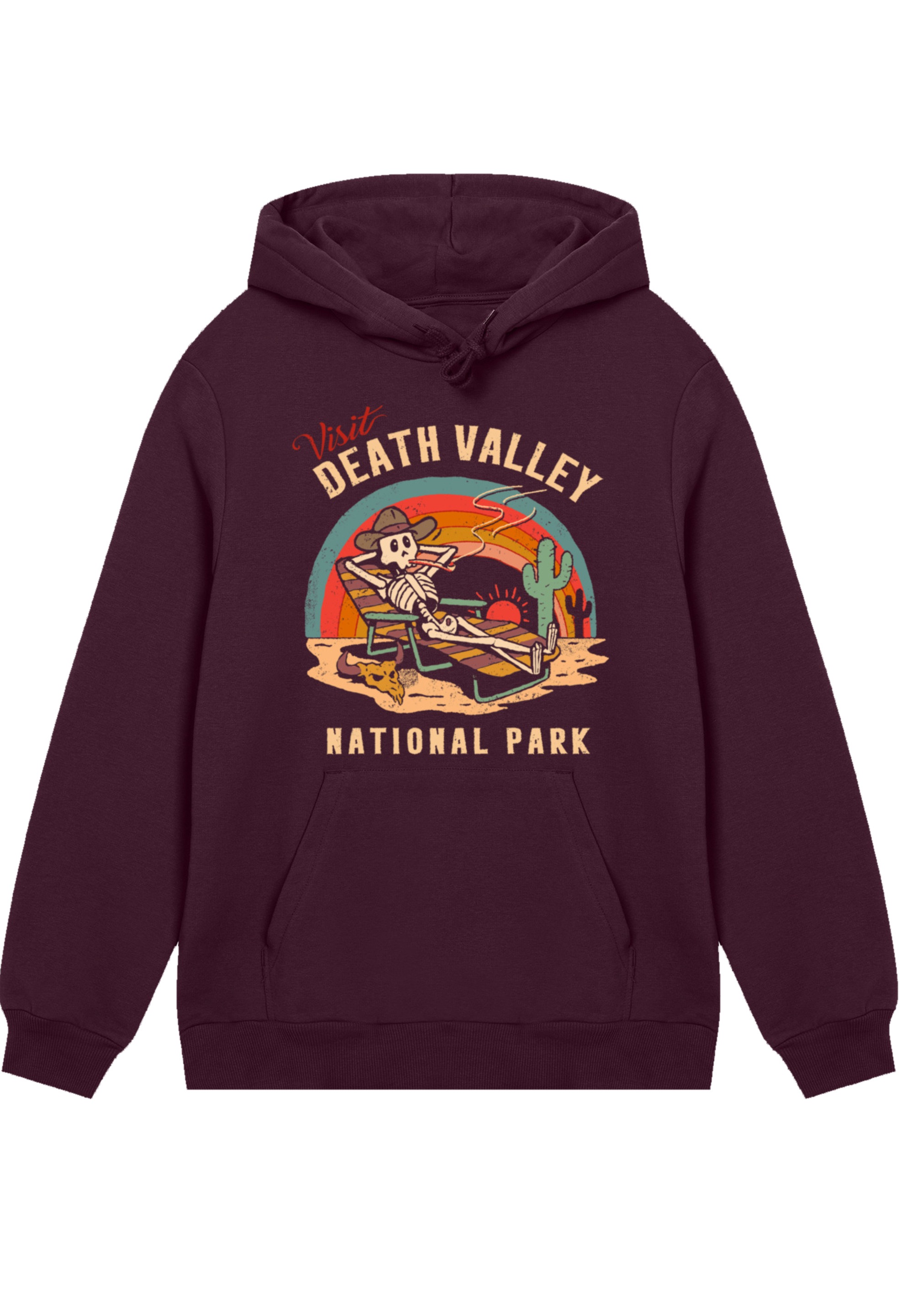 F4NT4STIC Kapuzenpullover »US National Parks Visit Death Valley«, Premium Qualität