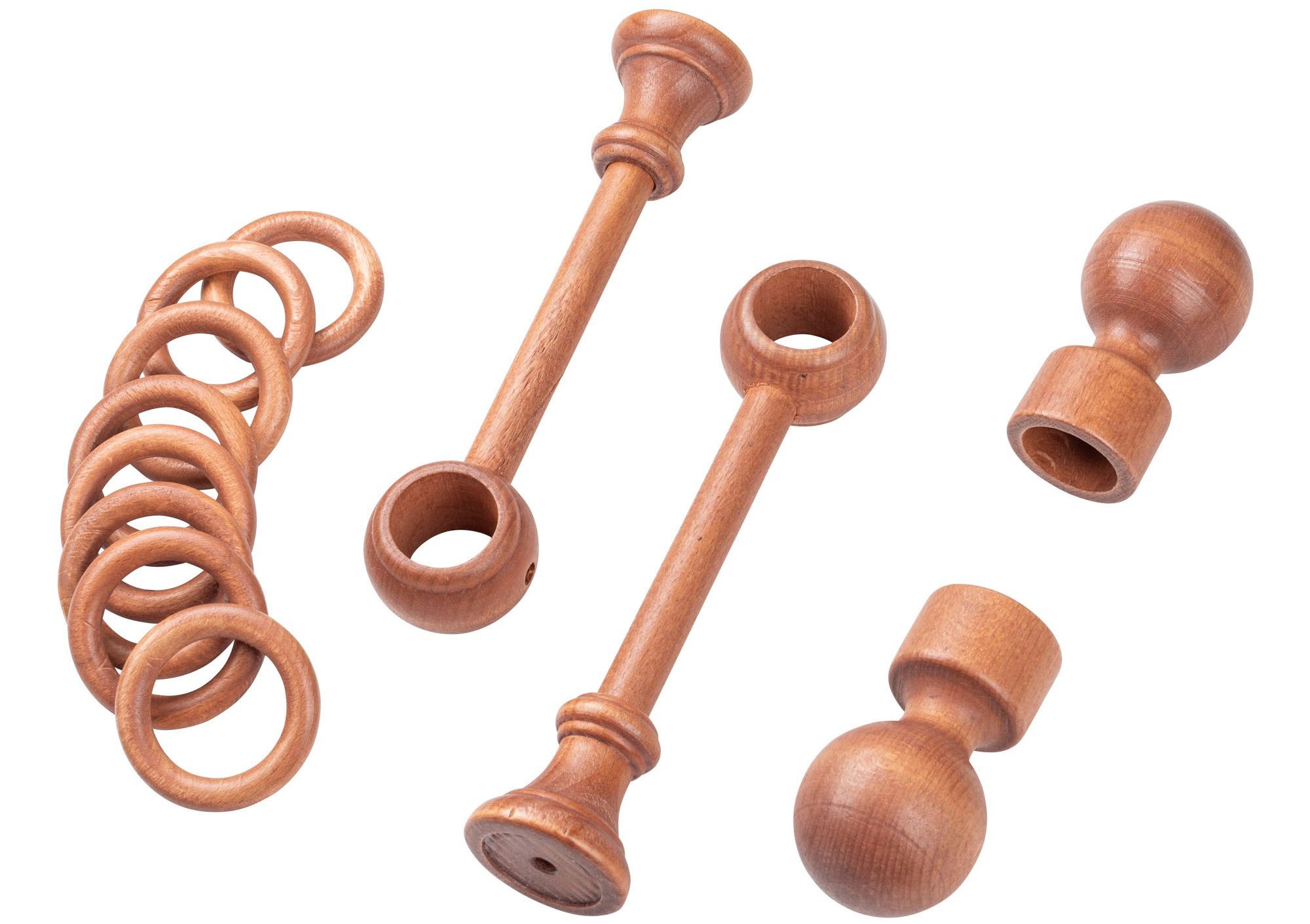 SN DECO GROUP Gardinenstange »Giro«, 1 läufig-läufig, Fixmaß