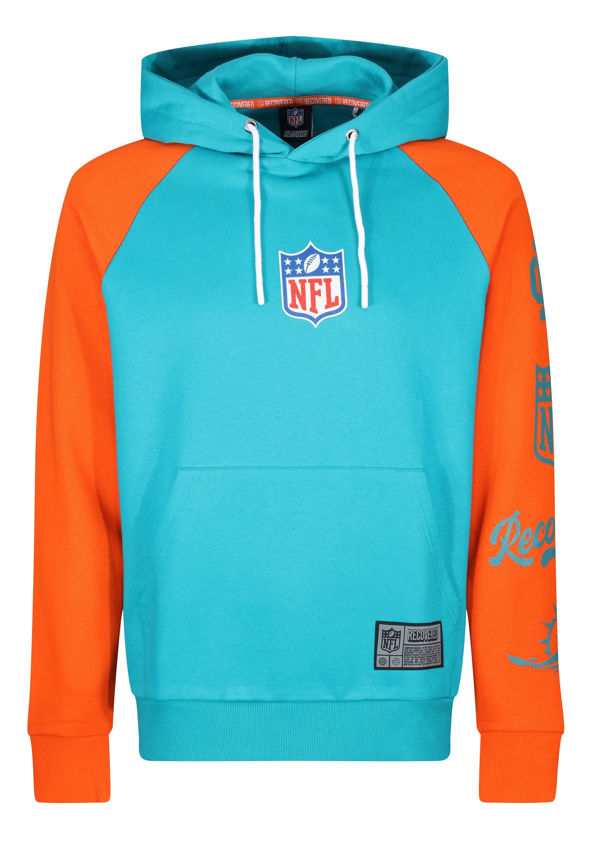 Recovered Kapuzensweatshirt »NFL Dolphins Eastern Div«, im zeitlosen Design
