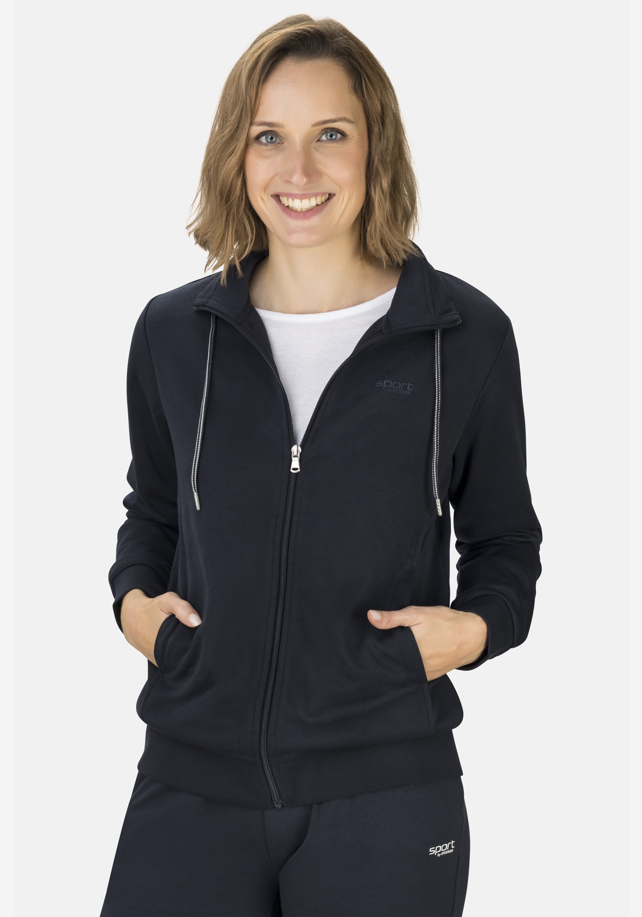 STOOKER WOMEN Sweatjacke "JANE mit Stehkragen Sweatjacke", Sweatjacke Regul günstig online kaufen