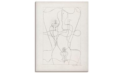 Leinwandbild »Figurenplan. 1920«, Körper, (1 St.)