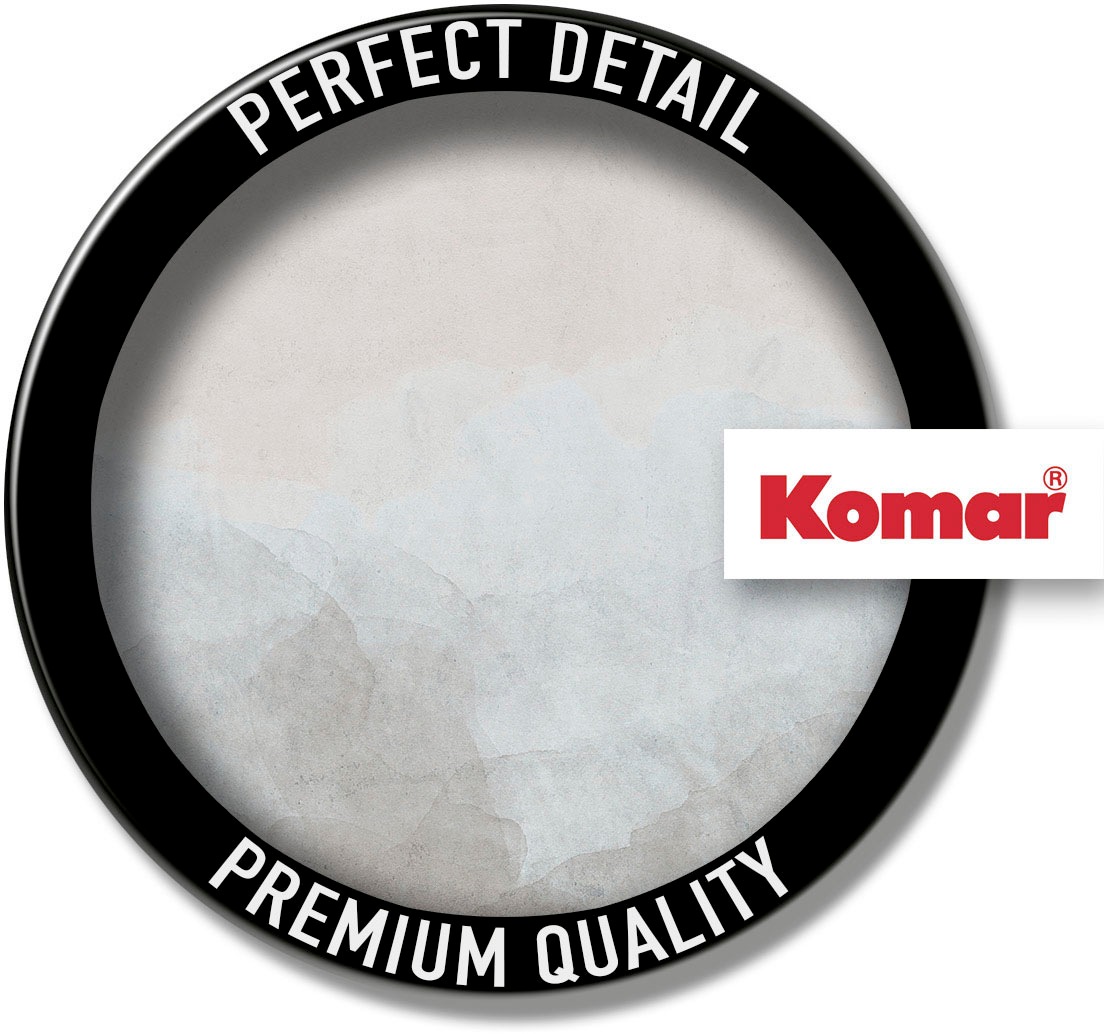 Komar Vliestapete »Digitaldruck Vlies - Foggy Filament - Größe 300 x 250 cm«, bedruckt, Wohnzimmer, Schlafzimmer