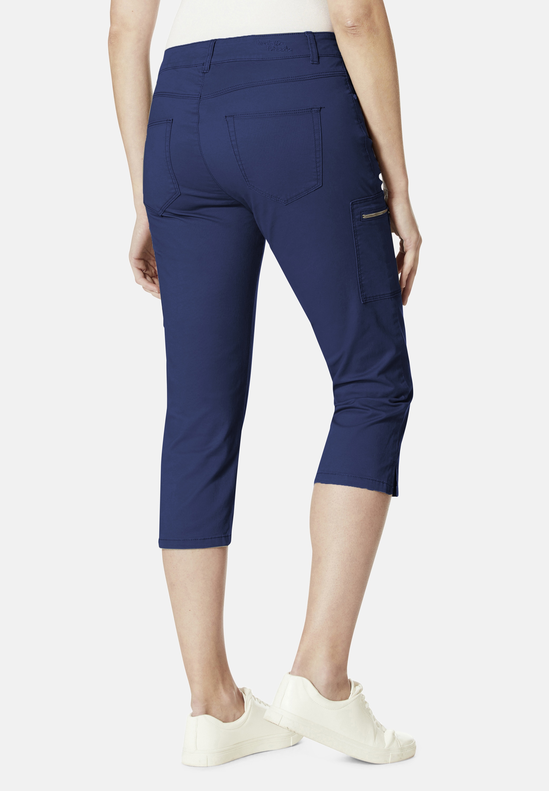 STOOKER WOMEN 7/8-Hose »Tahiti Fashion Capri Slim Fit«, Capri Slim Fit Casual Clean Wash Twill Coloured für Damen