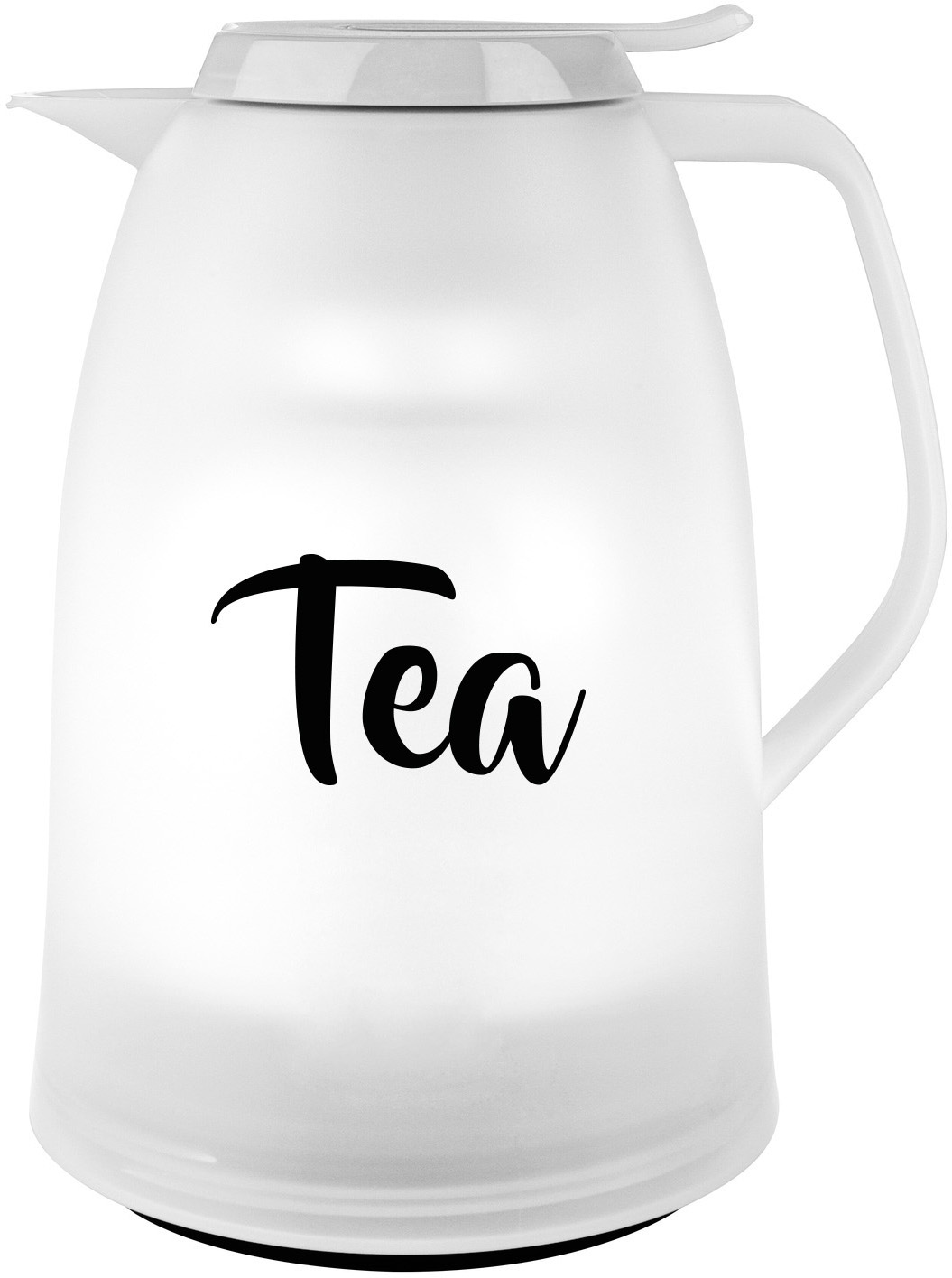 Emsa Isolierkanne "Mambo", 1 l, (1), schönes Design mit "Tea" Schriftzug, Made in Germany