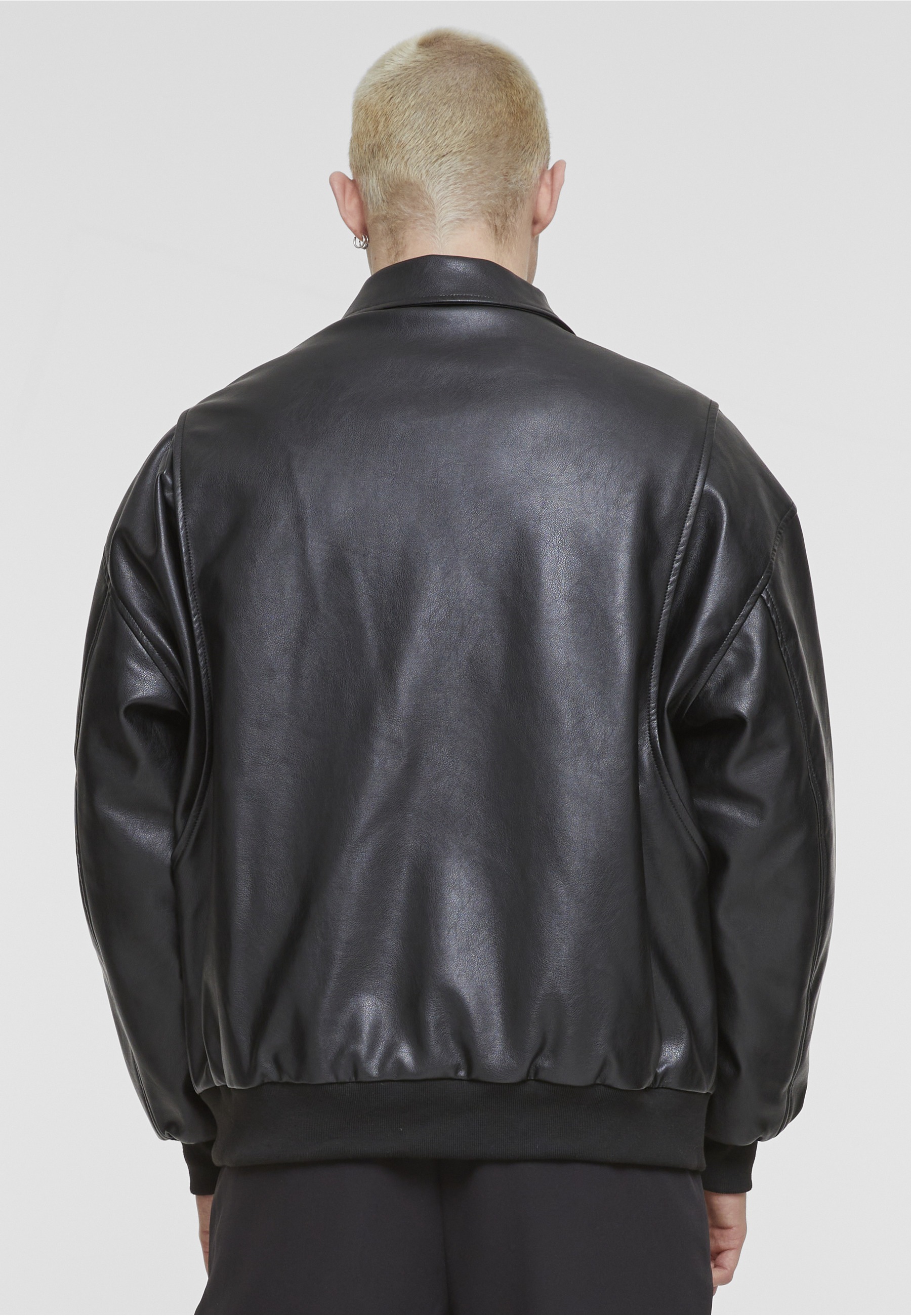 URBAN CLASSICS Ledermantel »Urban Classics Synthetic Leather Blouson«