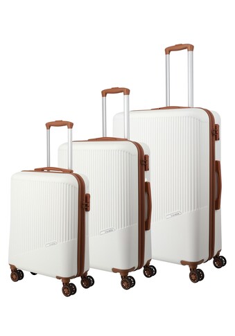 Trolleyset »BALI 4w L/M/S«, (Set, 3 tlg., Hartschalen Trolley Set)