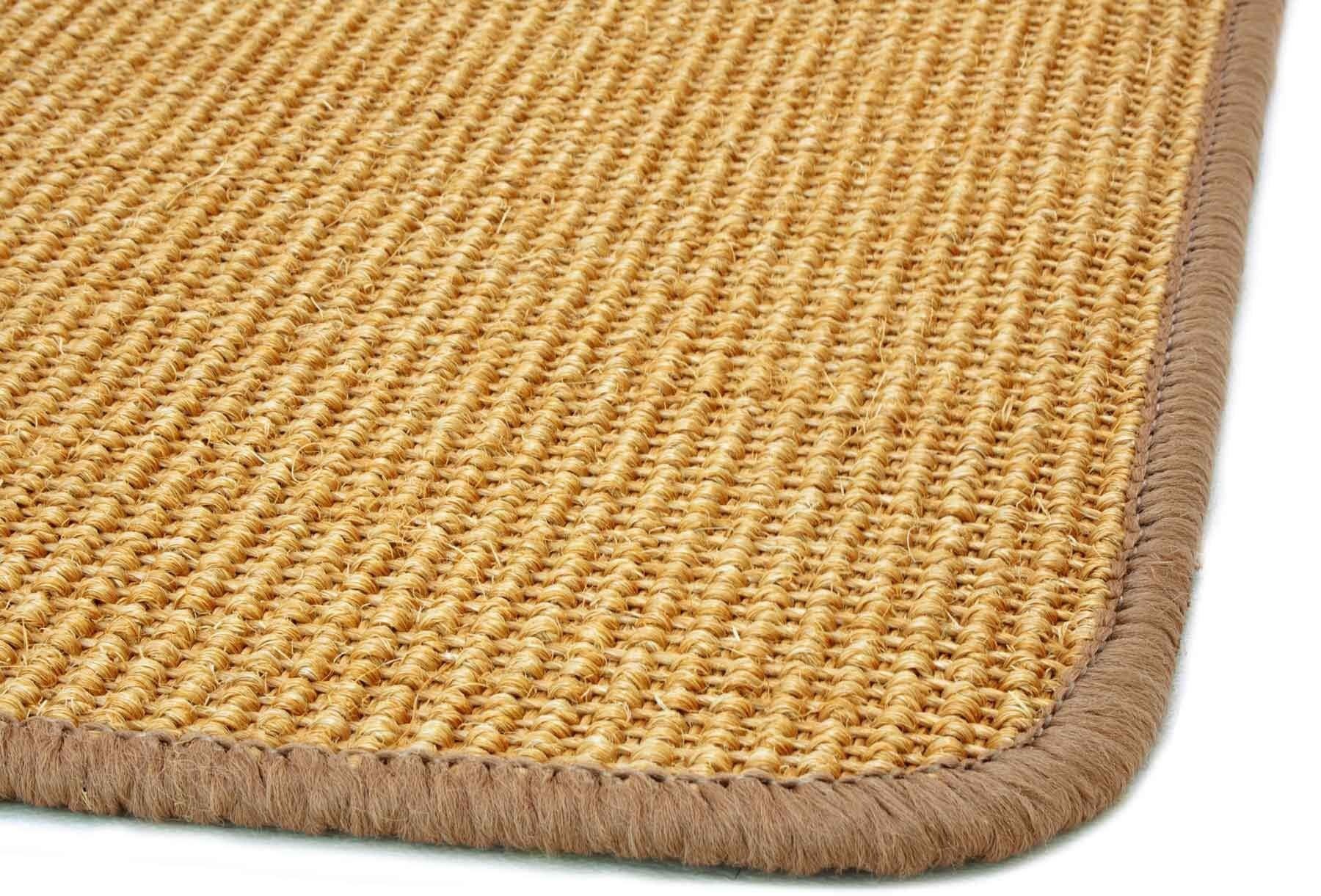 Sisalteppich "SISALLUX", beige, B:50cm H:6mm L:50cm, Sisal, PRIMAFLOR-IDEEN IN TEXTIL, Teppiche, Sisalteppich, Obermaterial: 100% Sisal, ideal im Wohnzimmer & Schlafzimmer 2