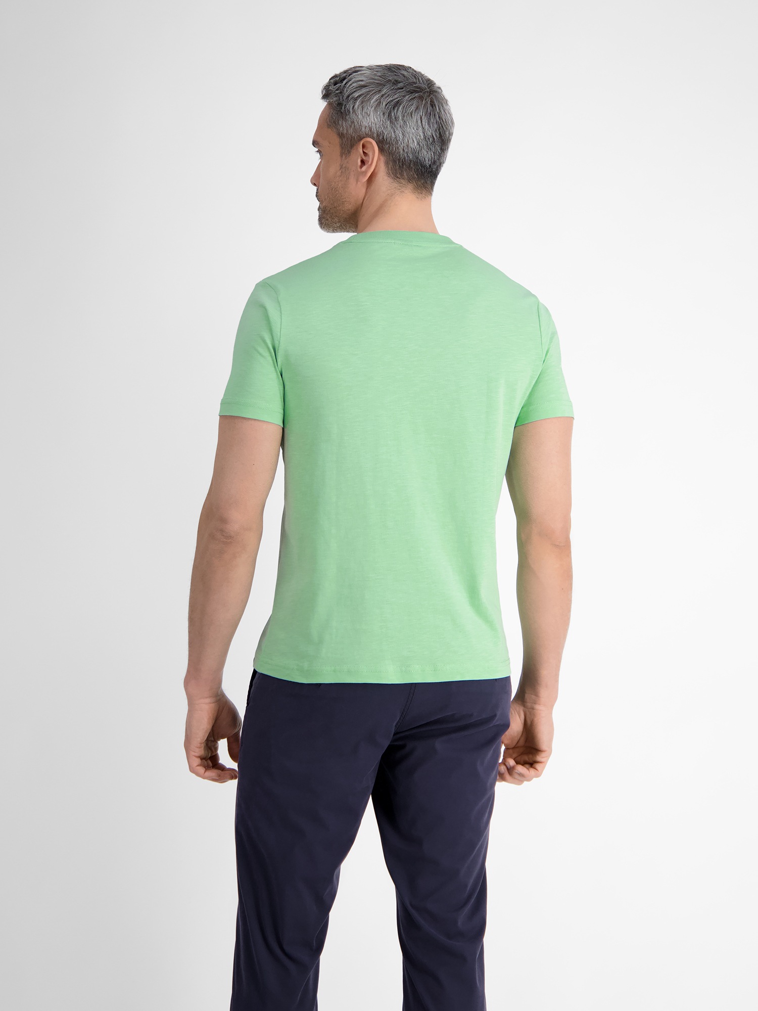 LERROS T-Shirt "Herren T-Shirt mit sommerlichem Brustprint" günstig online kaufen