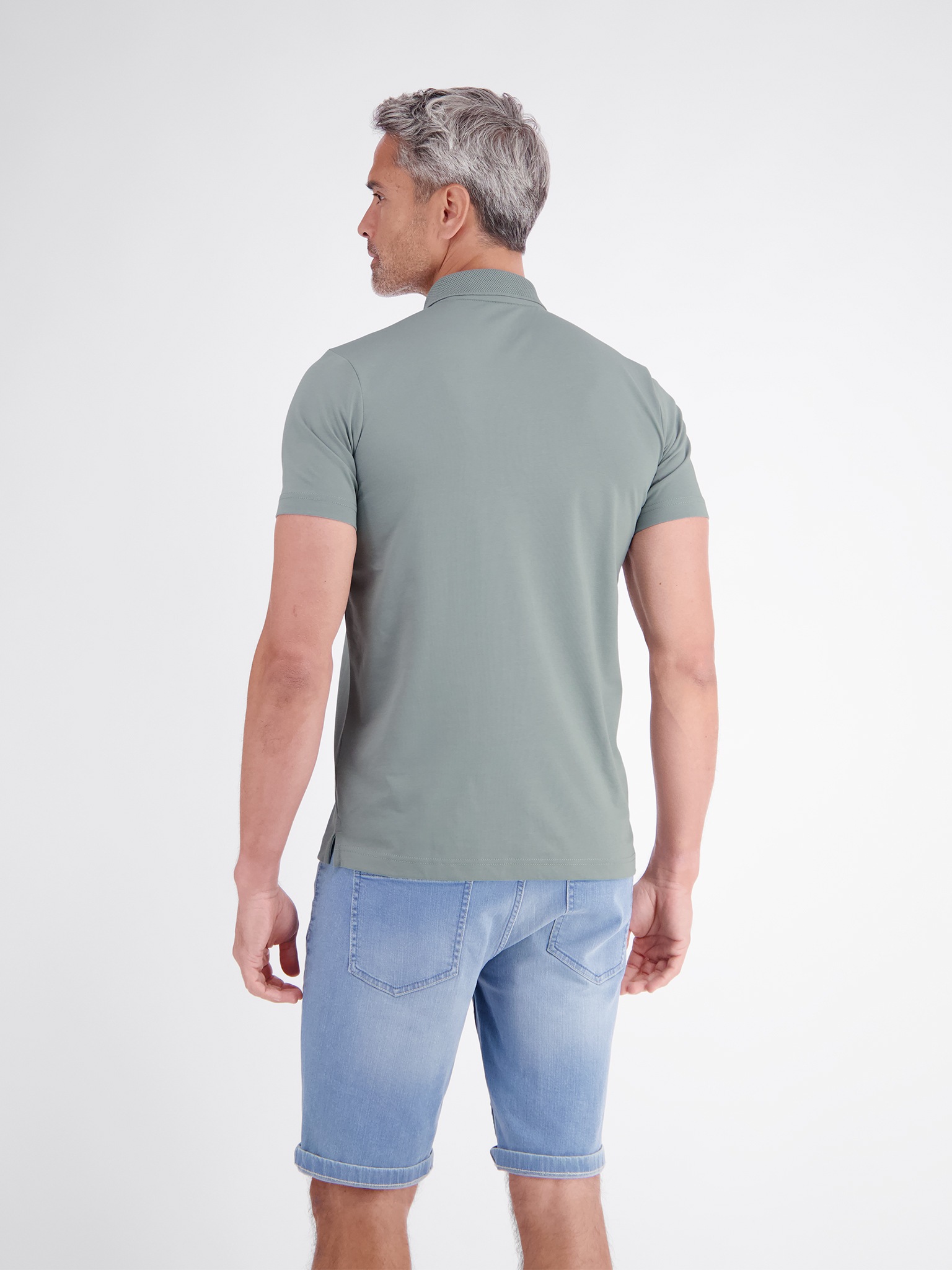 LERROS Poloshirt mit Logo Stickerei