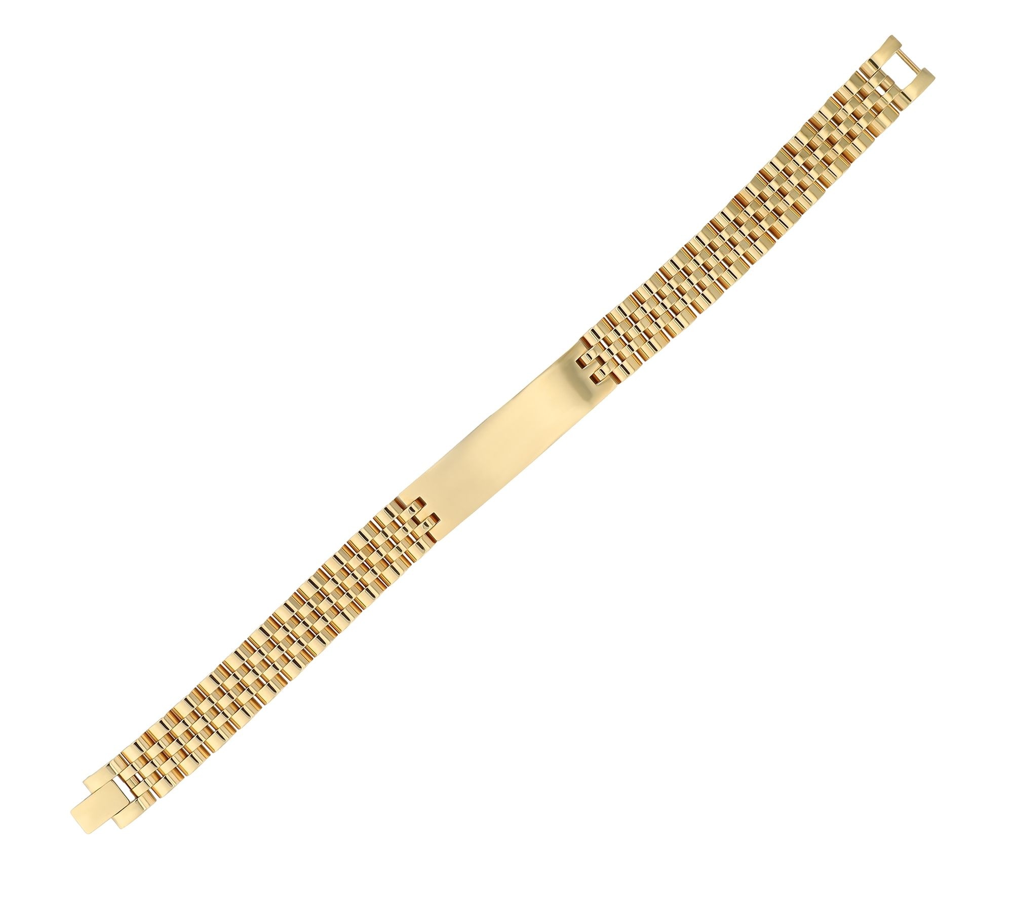 Adelia´s Gliederarmband »Unisex Armband – Gliederarmband aus Edelstahl 21 cm« Ein kleines Geschenk mit großer Wirkung