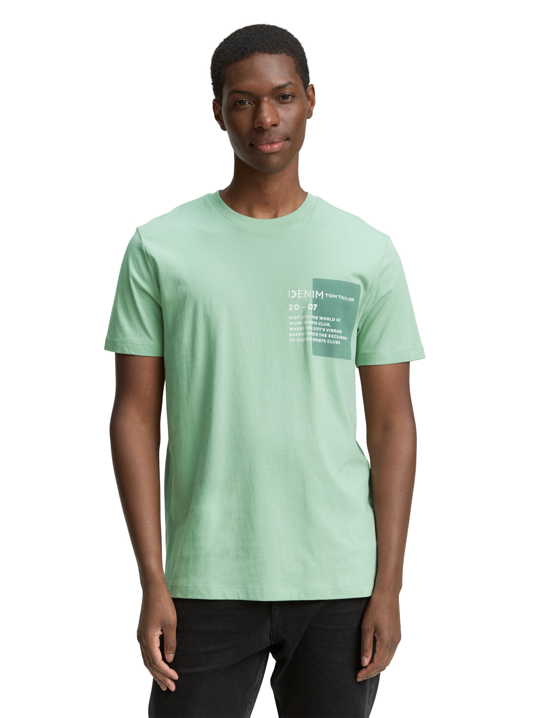 TOM TAILOR Denim T-Shirt, mit verschiedenen Logo Prints günstig online kaufen