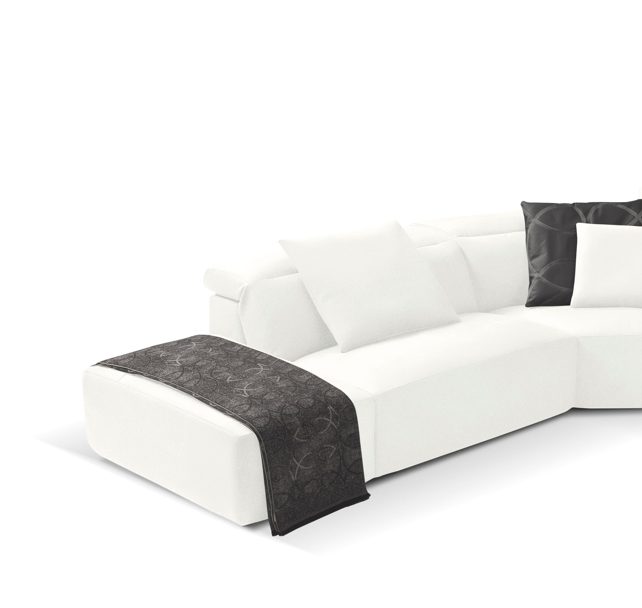 Thumbnail - Egoitaliano Ecksofa "Beverly, extravangantes Designsofa mit erstklassigem Sitzkomfort" wahlweise mit elektrischer Relaxf...