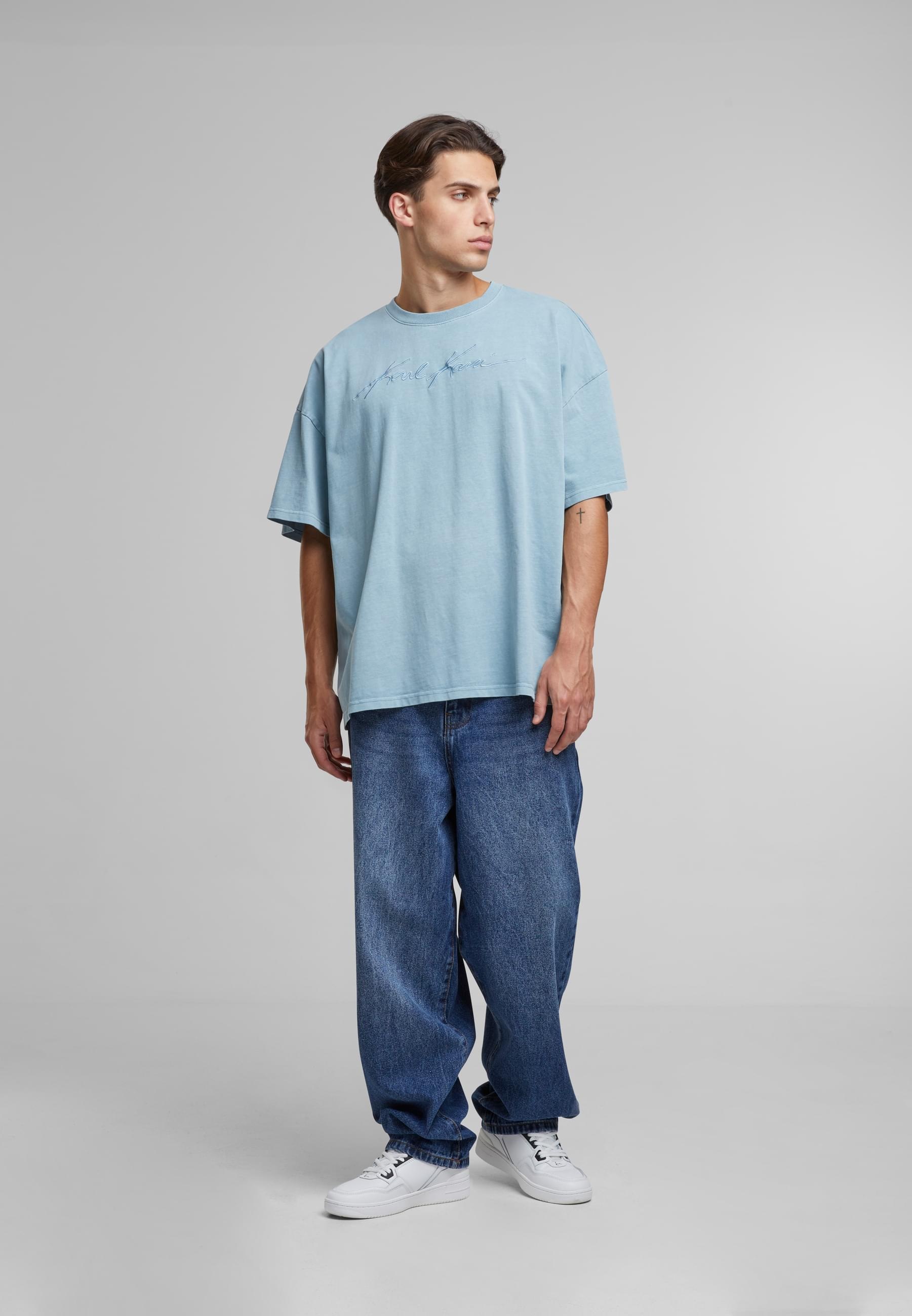 Karl Kani T-Shirt »Karl Kani Karl Kani Autograph Heavy Boxy Tee«, (1 tlg.)