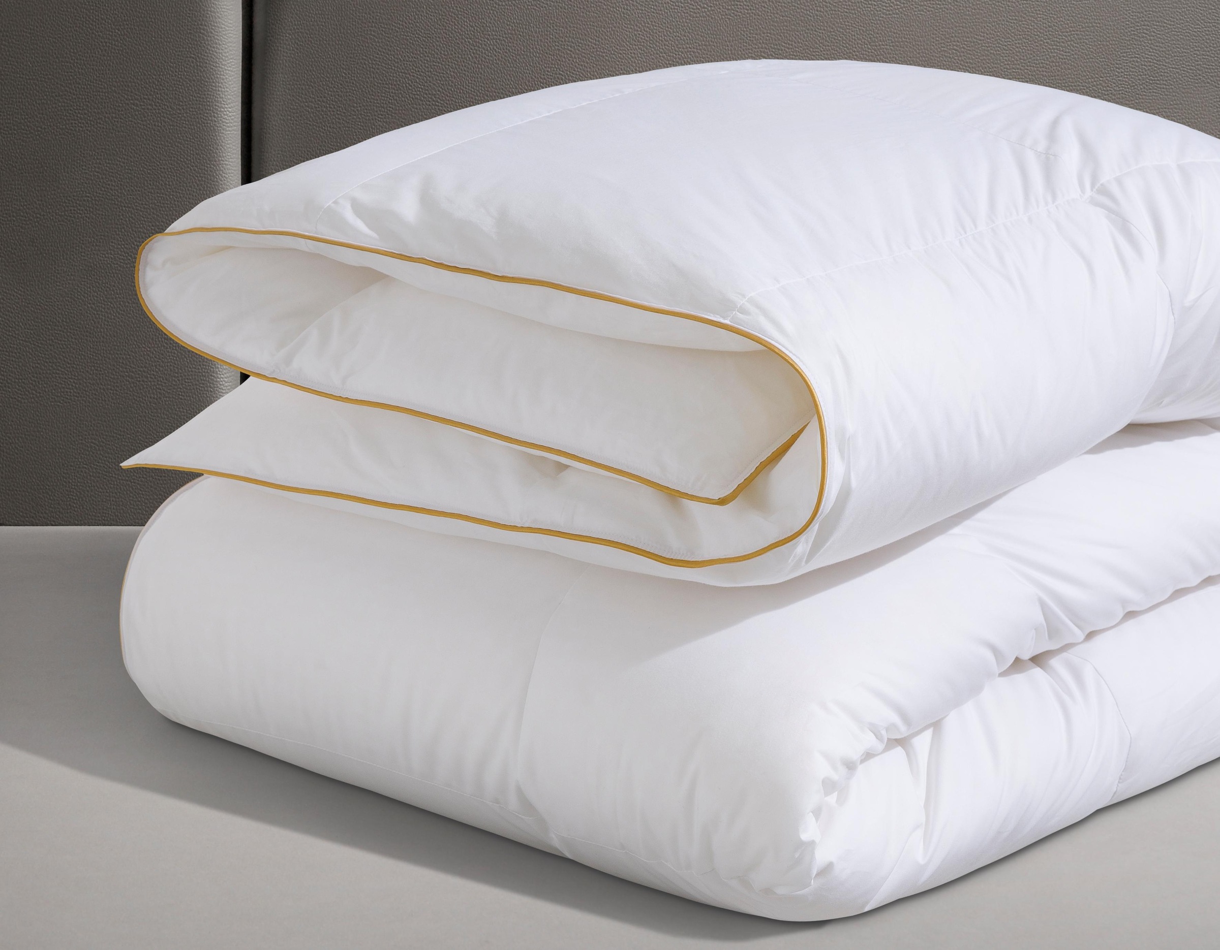 Thumbnail - Frau Holle Gänsedaunenbettdecke "Dana, Bettdecken für Sommer oder Winter, hergestellt in Deutschland" warm Füllung 100Ga...