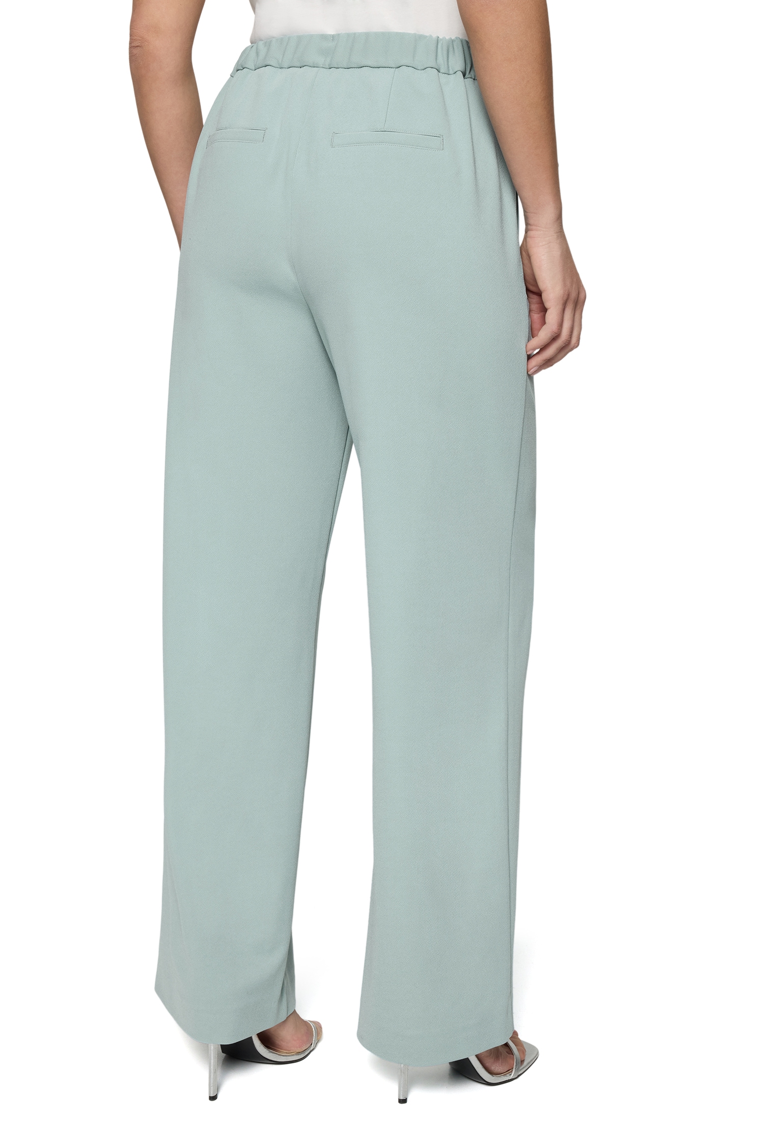 Zero Stoffhose »Damen mit Schlitz vorn«  Schlitze