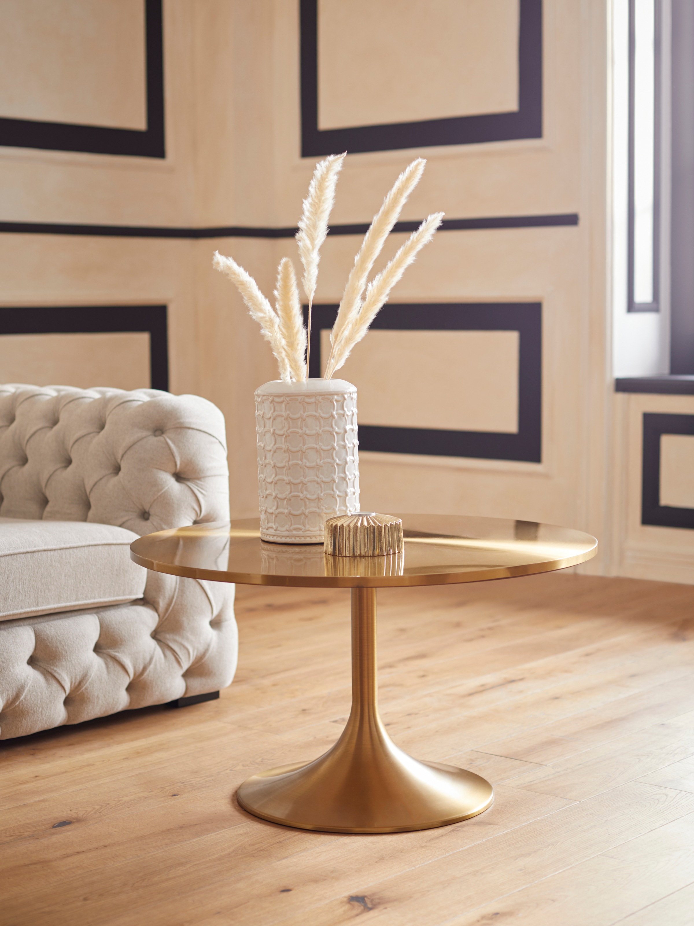 Guido Maria Kretschmer Home&Living Chesterfield-Sofa »Kalina«, klassische Chesterfield-Knopfheftung, sehr hochwertige Verarbeitung