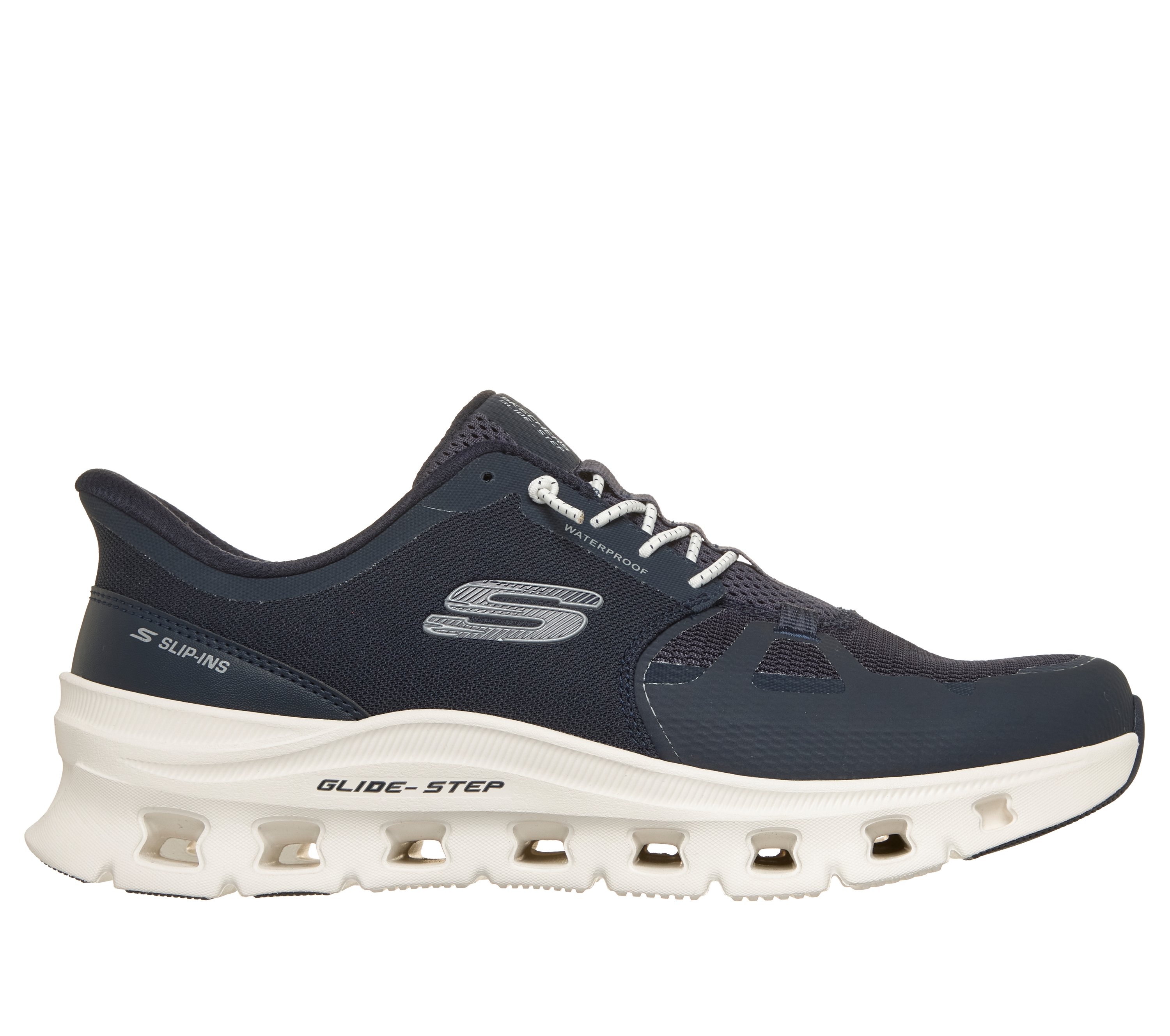 Skechers Slip-On Sneaker "GLIDE-STEP PRO-RAINPARTNER" Schlupfschuh, Halbschuh, Freizeitschuh, mit elastischen Schnürsenkeln