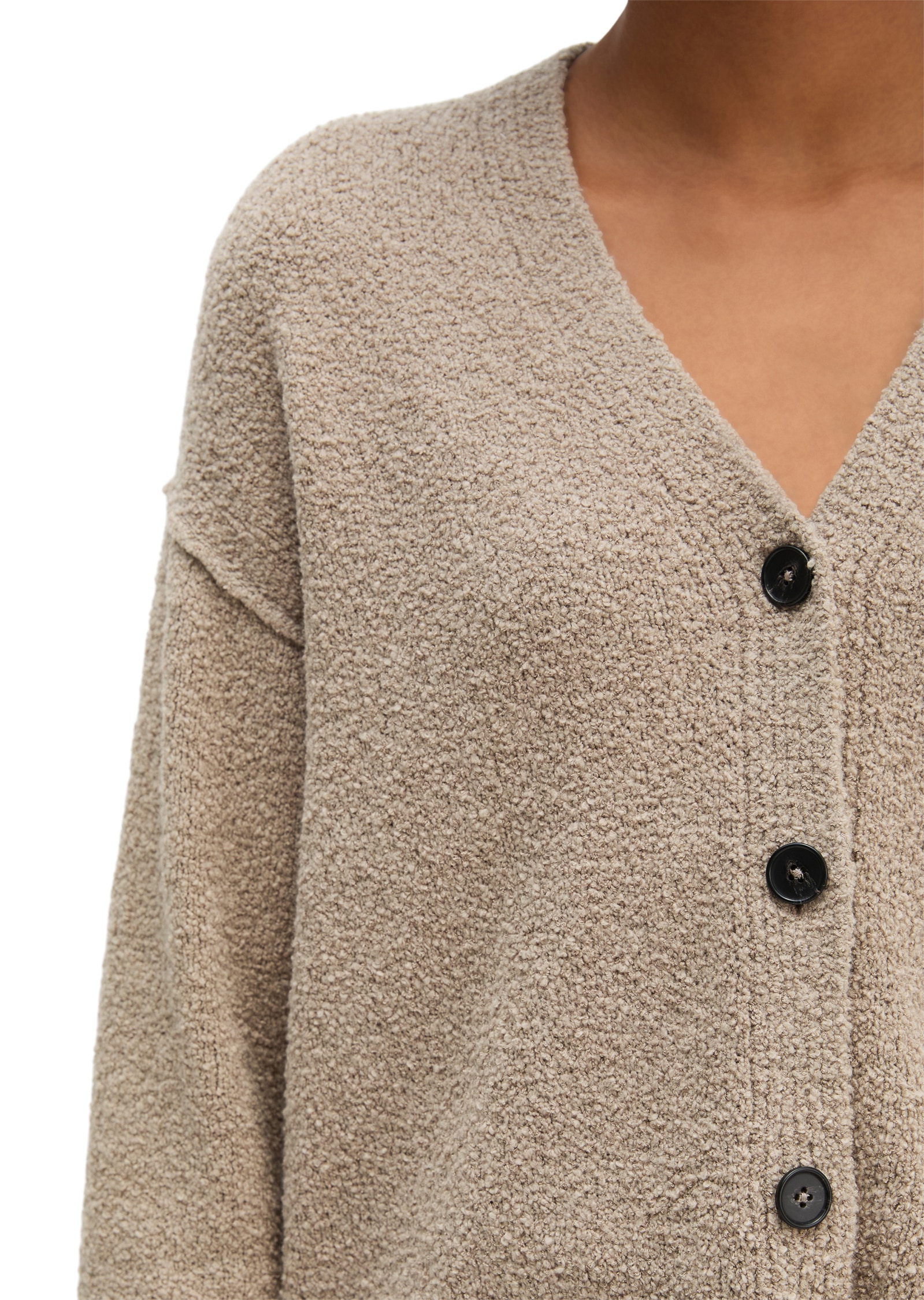 Marc O'Polo Cardigan »aus Bouclé-Garn«