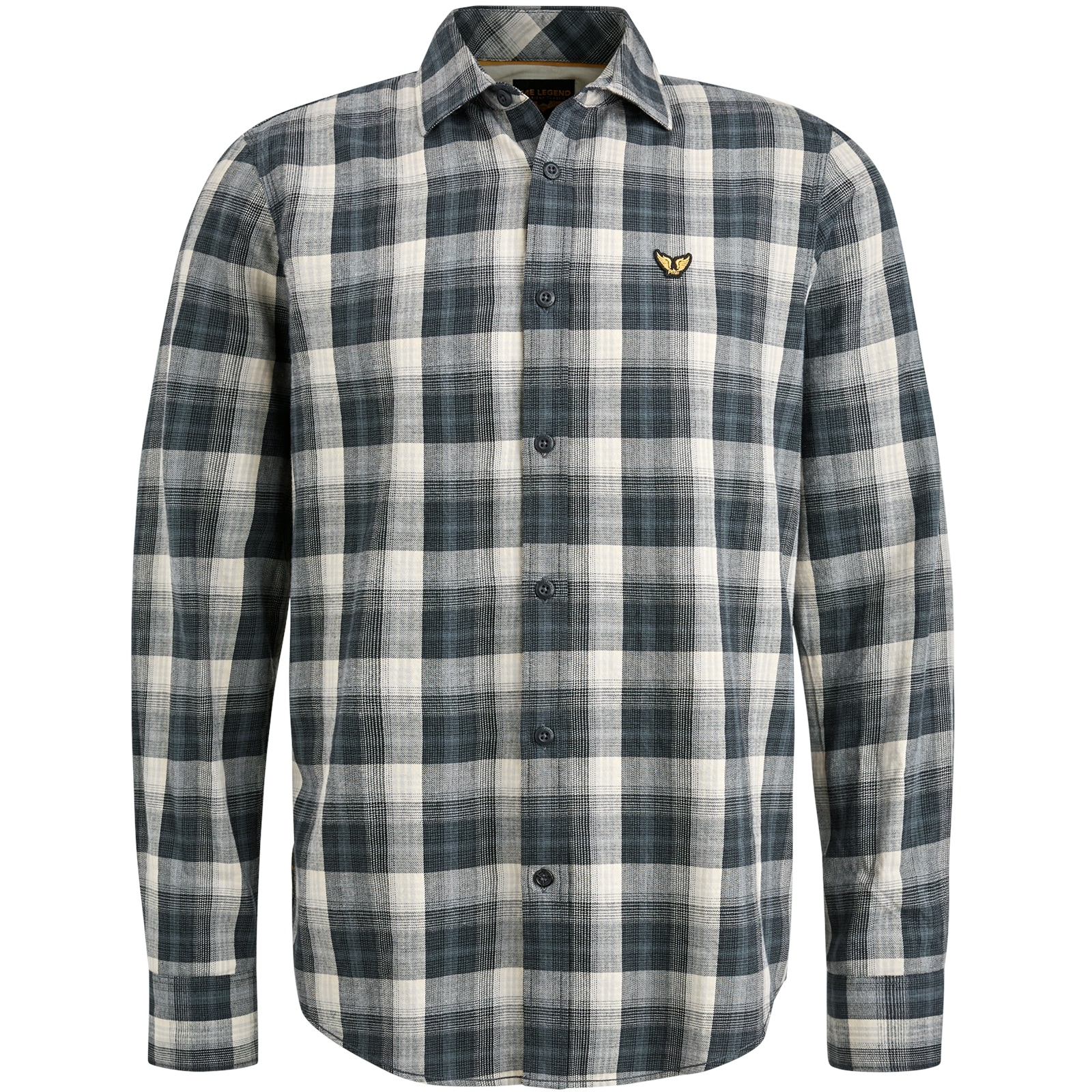 PME LEGEND Karohemd »Long Sleeve Shirt Twill Yarndyed Check«, mit Karomuster