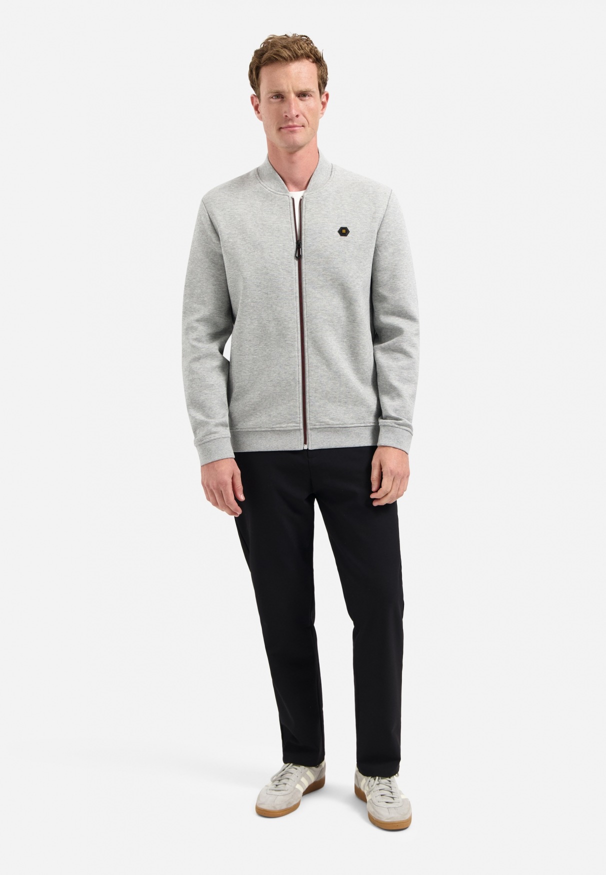 NO EXCESS Sweater »No Excess Bomberweste von Timeless Basics«