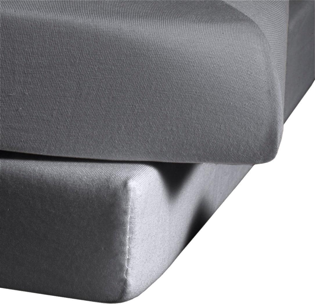 fleuresse Spannbettlaken "Jenny C aus feinfädigem Mako-Jersey" für Matratze günstig online kaufen