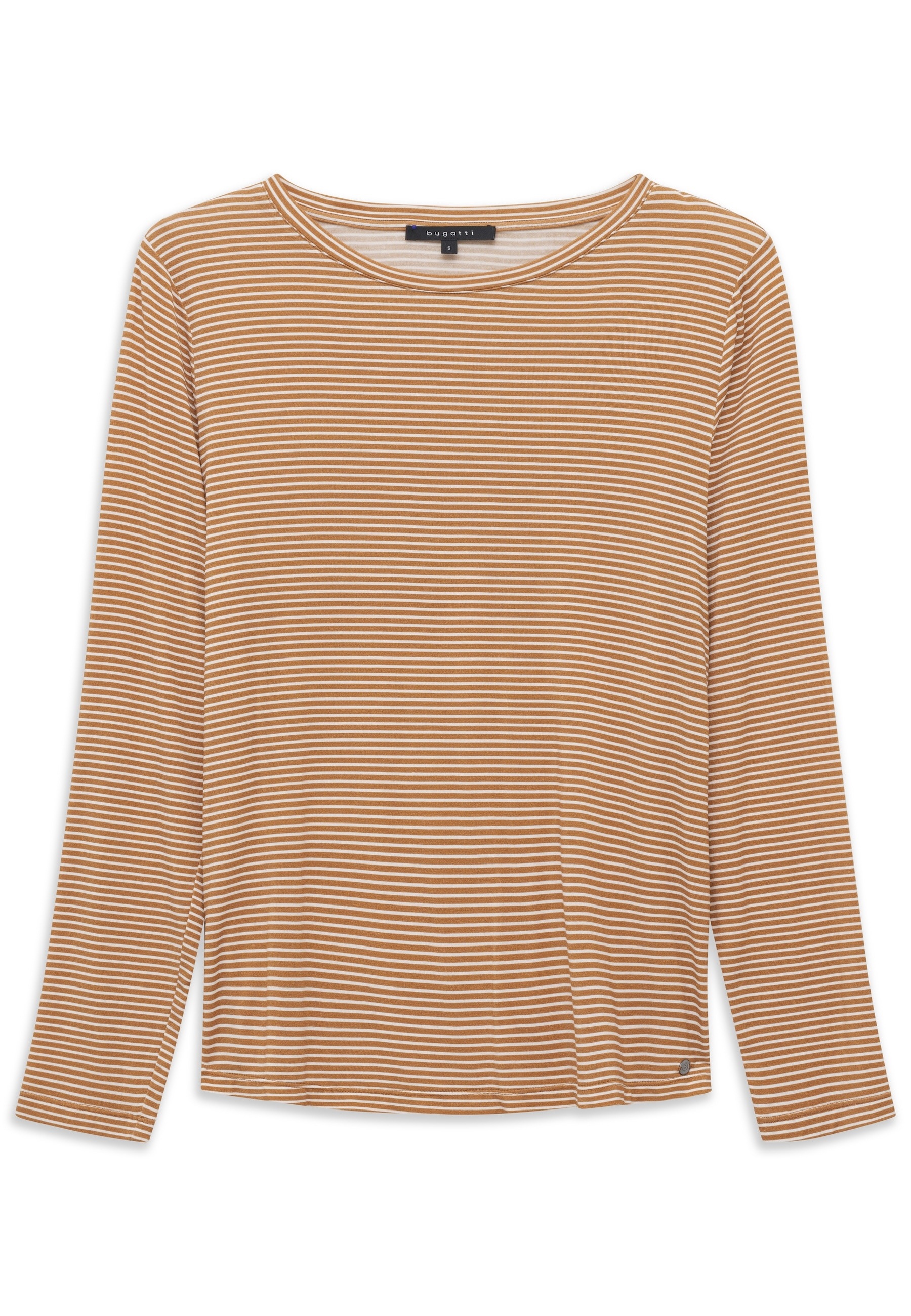 Thumbnail - bugatti T-Shirt aus Modal mit Rundhals