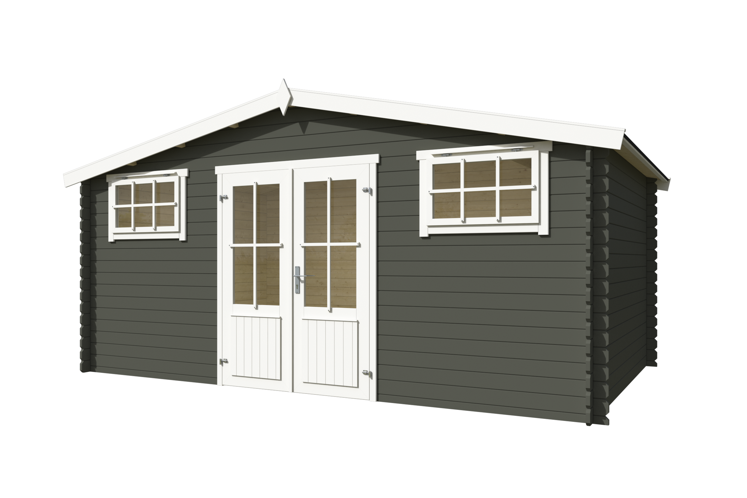 Nordic Holz Gartenhaus "Washington", mit breitem Einstieg und 2 Oberlichter günstig online kaufen