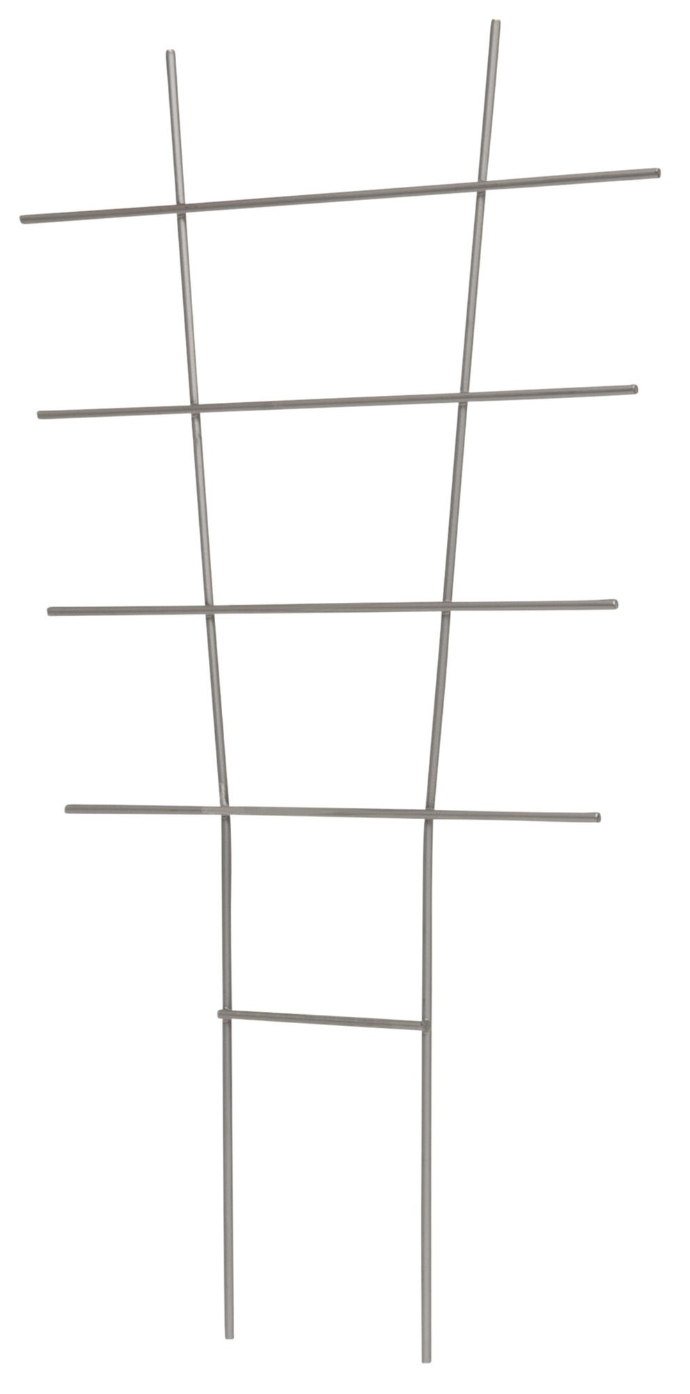 Windhager Rankgitter "für hochwachsende Topfpflanzen, Blumenstütze aus Metall" Gitterspalier erhältlich in 44 x 24 cm oder 77 x 34 cm, silber