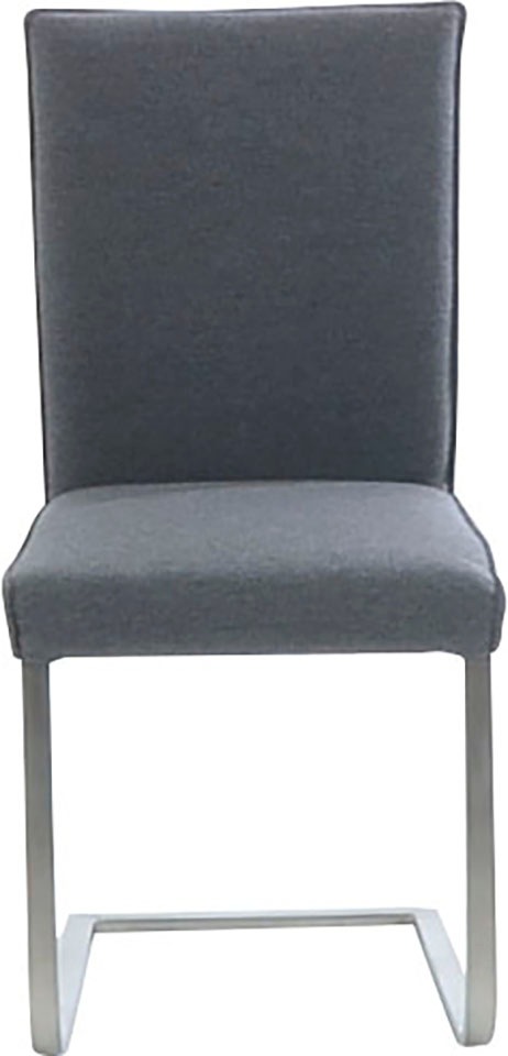 K+W Komfort & Wohnen Freischwinger "Santos III" () mit Sattlernaht, Gestell günstig online kaufen