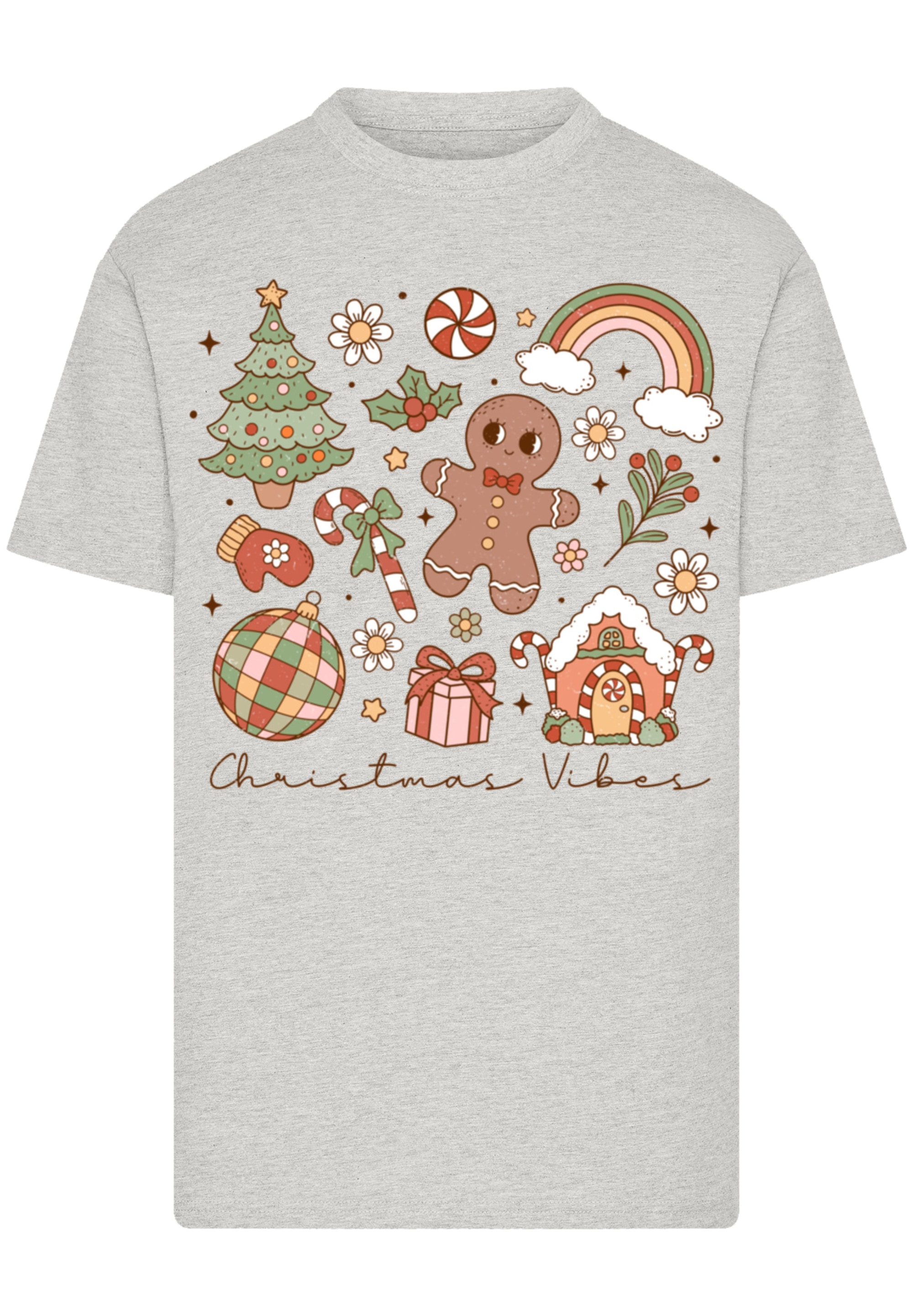 F4NT4STIC T-Shirt "Weihnachten Vibes Cozy Cute Winter" Premium Qualität günstig online kaufen