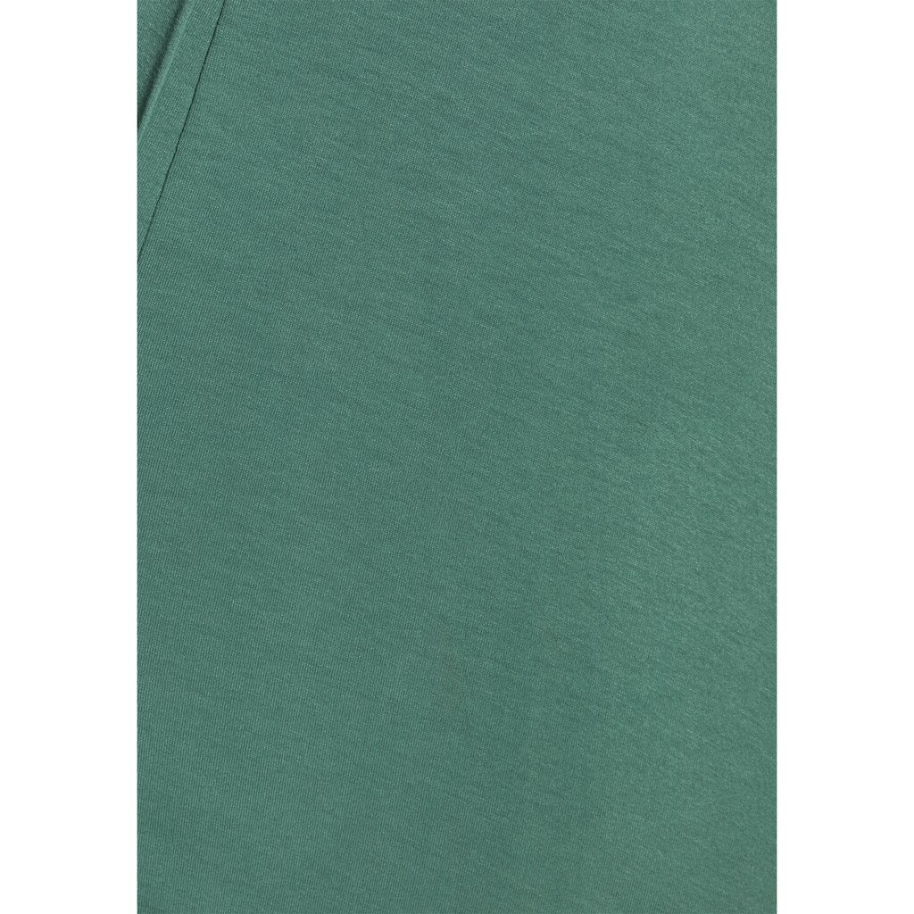Boysen's Shirtjacke, in langer Vokuhila-Form