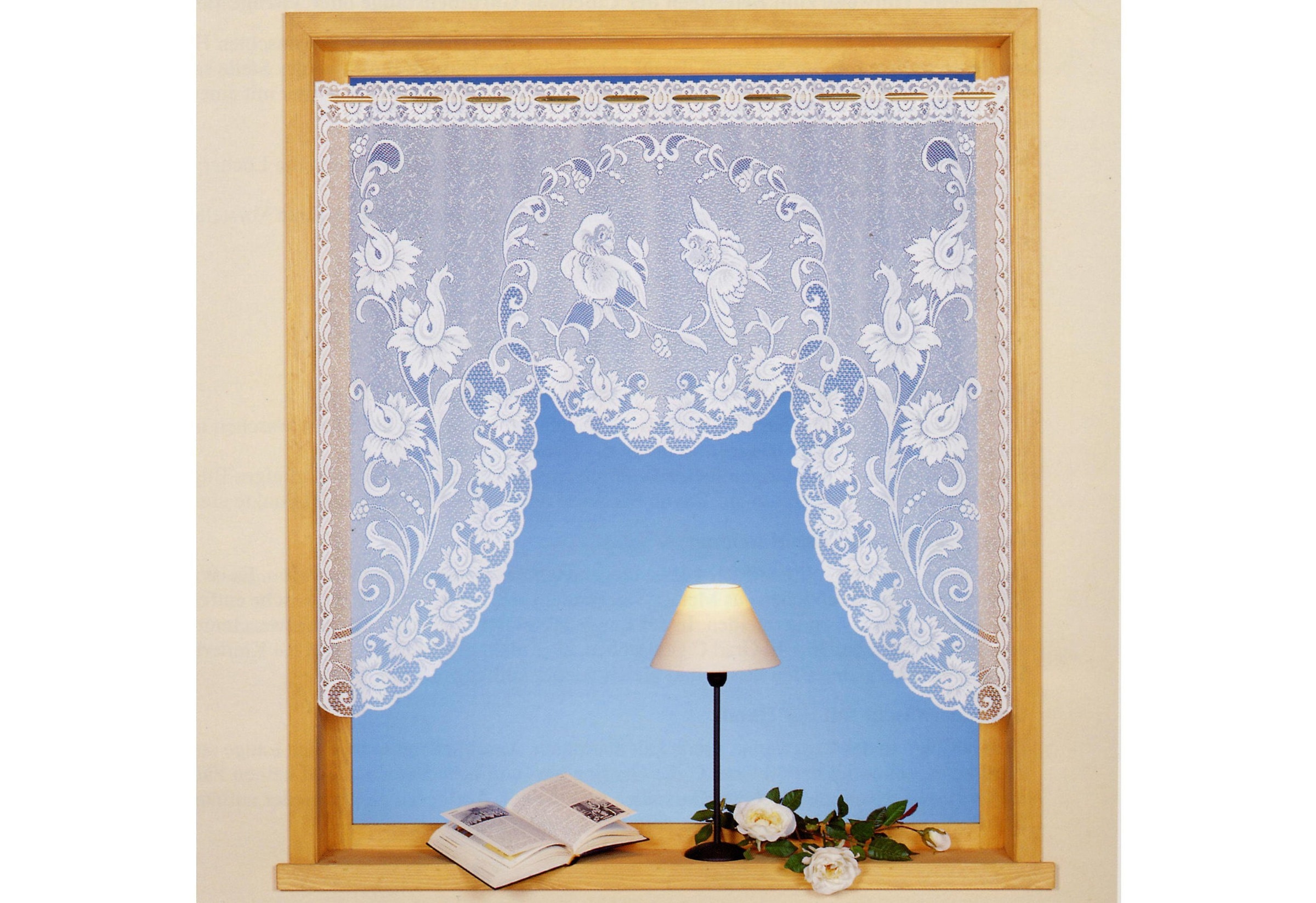 Weckbrodt Scheibengardine "Loren" Stangendurchzug 1 Stk. tlg. Bistro, Gardi günstig online kaufen