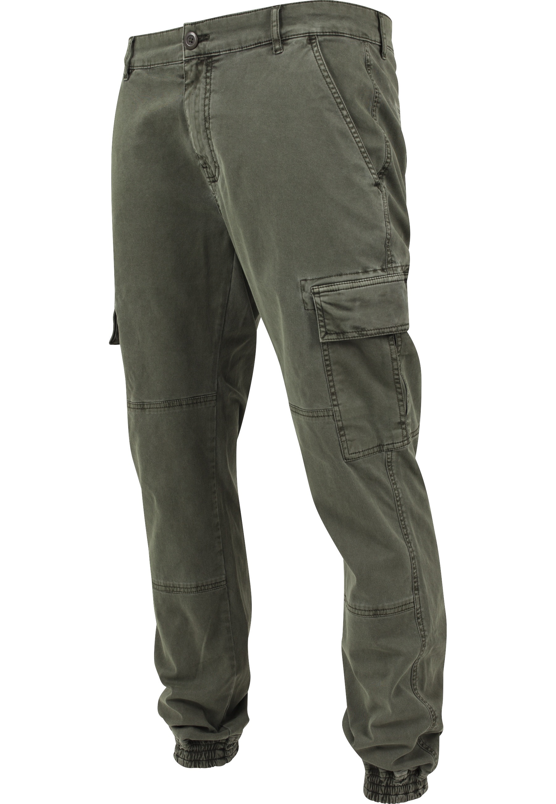 Thumbnail - URBAN CLASSICS Cargohose "Urban Classics Herren Washed Cargo Twill Jogging Pants"
