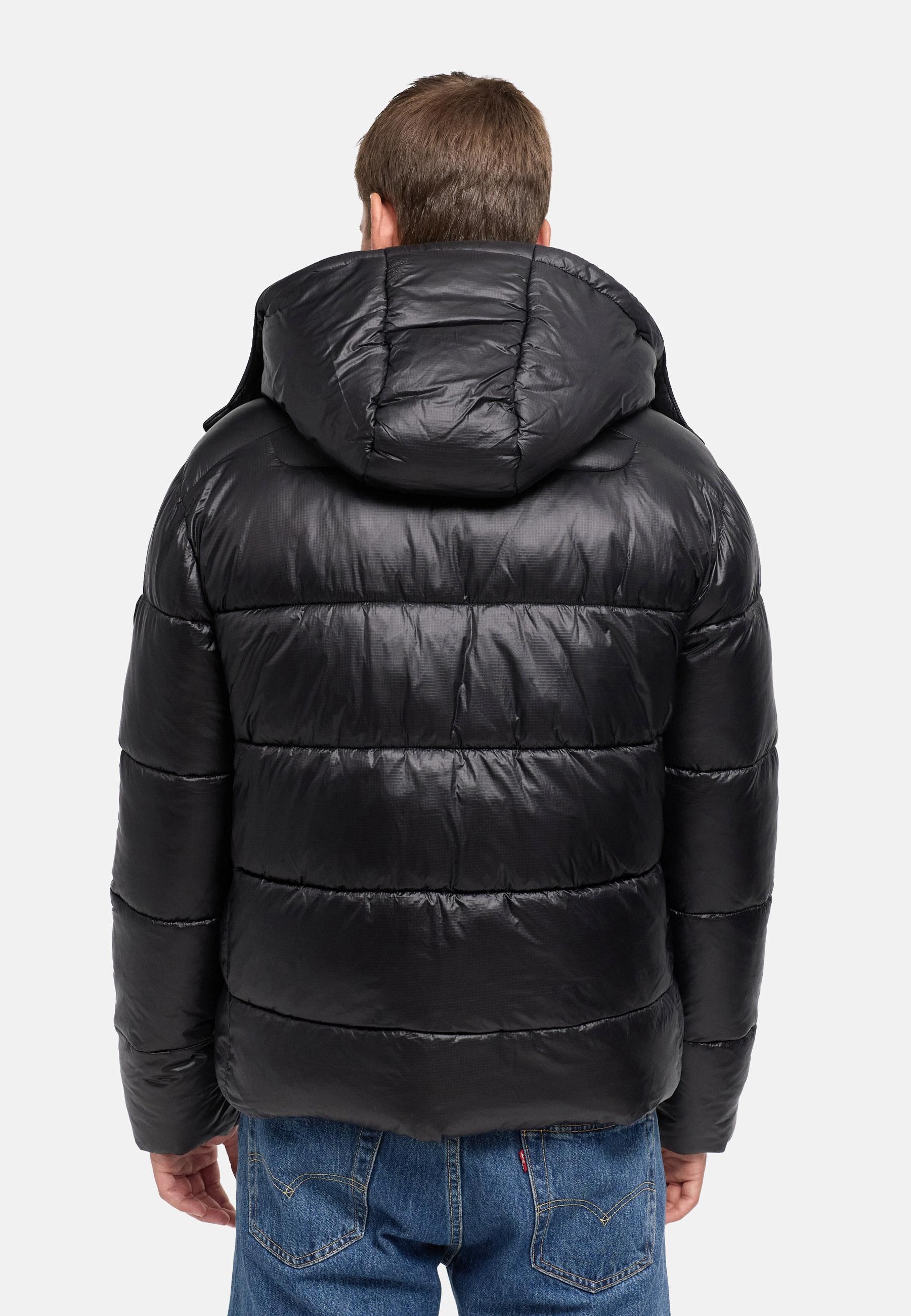 Stone Harbour Steppjacke »Ezioo XX« mit Kapuze Herren Winterjacke mit magnetischen Knöpfen