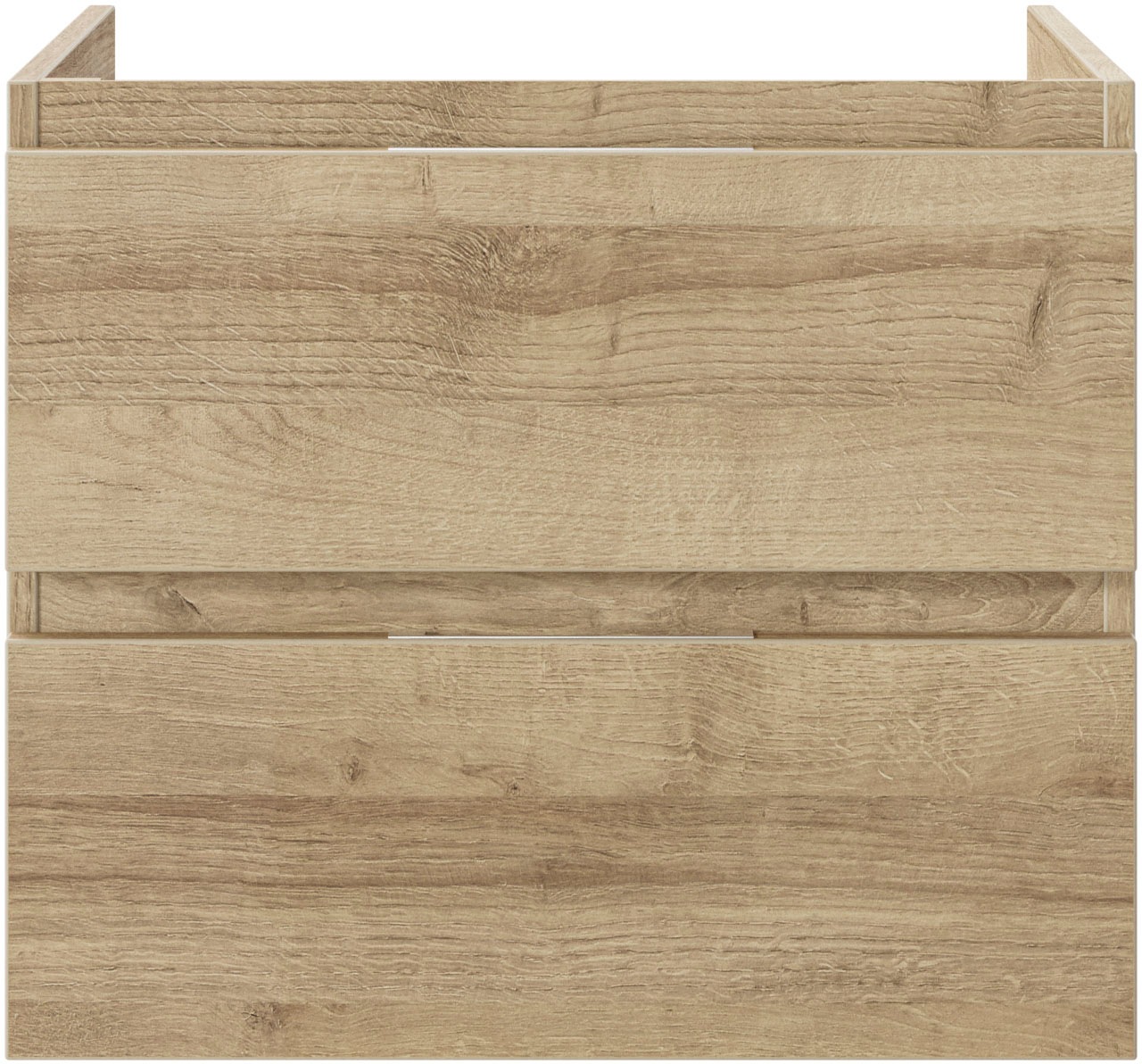 Saphir Badmöbel-Set »Serie 4035 2-teilig, Keramikwaschtisch mit LED-Spiegelschrank«, (Set), 60 cm breit, inkl. Türdämpfer, 2 Schubladen, 2 Türen, 2 Einlegeböden