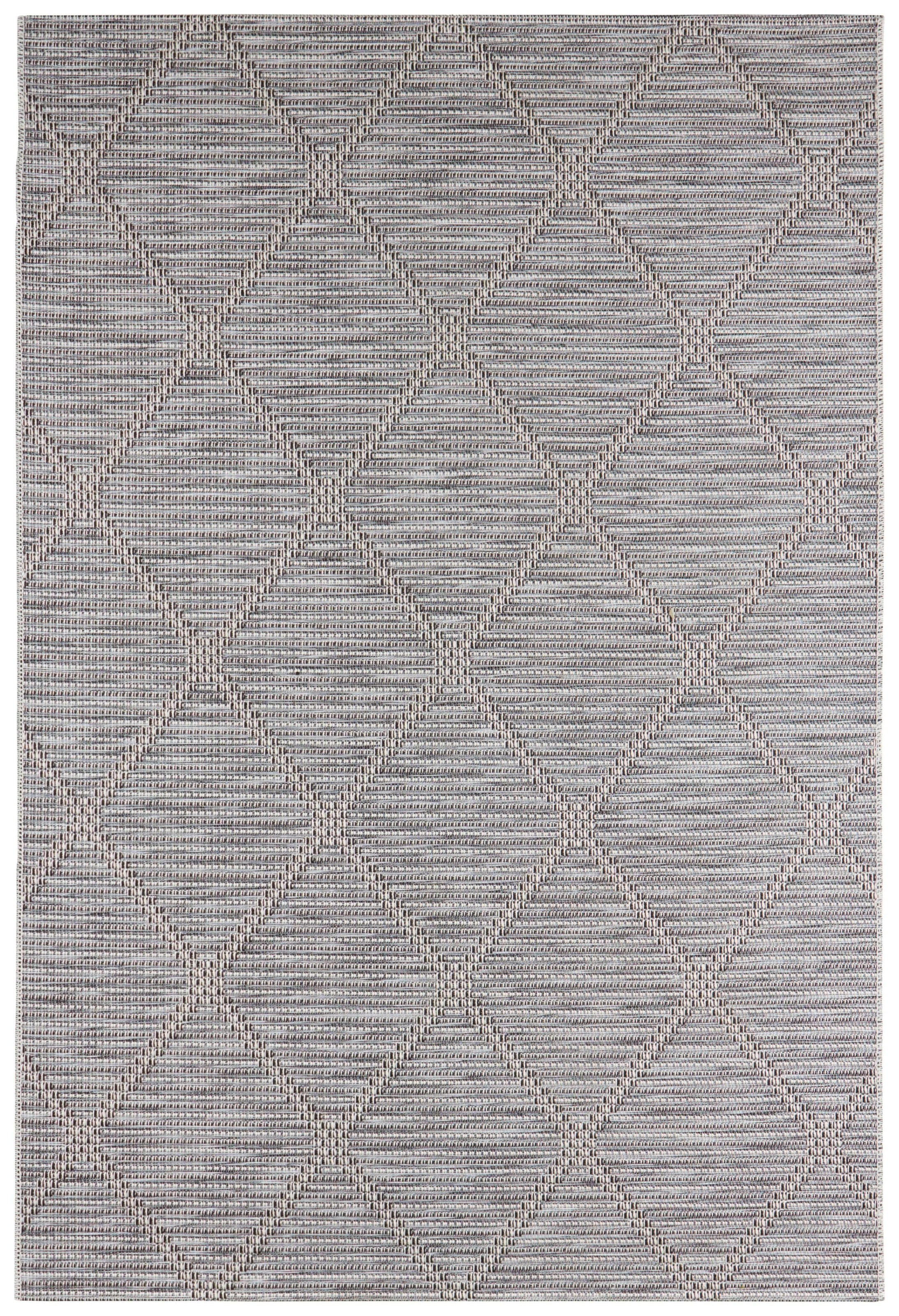 ELLE DECORATION Teppich »Yonne«, rechteckig, 4 mm Höhe, In-und Outdoor geeignet, Strapazierfähig und pflegeleicht, Flachgewebe