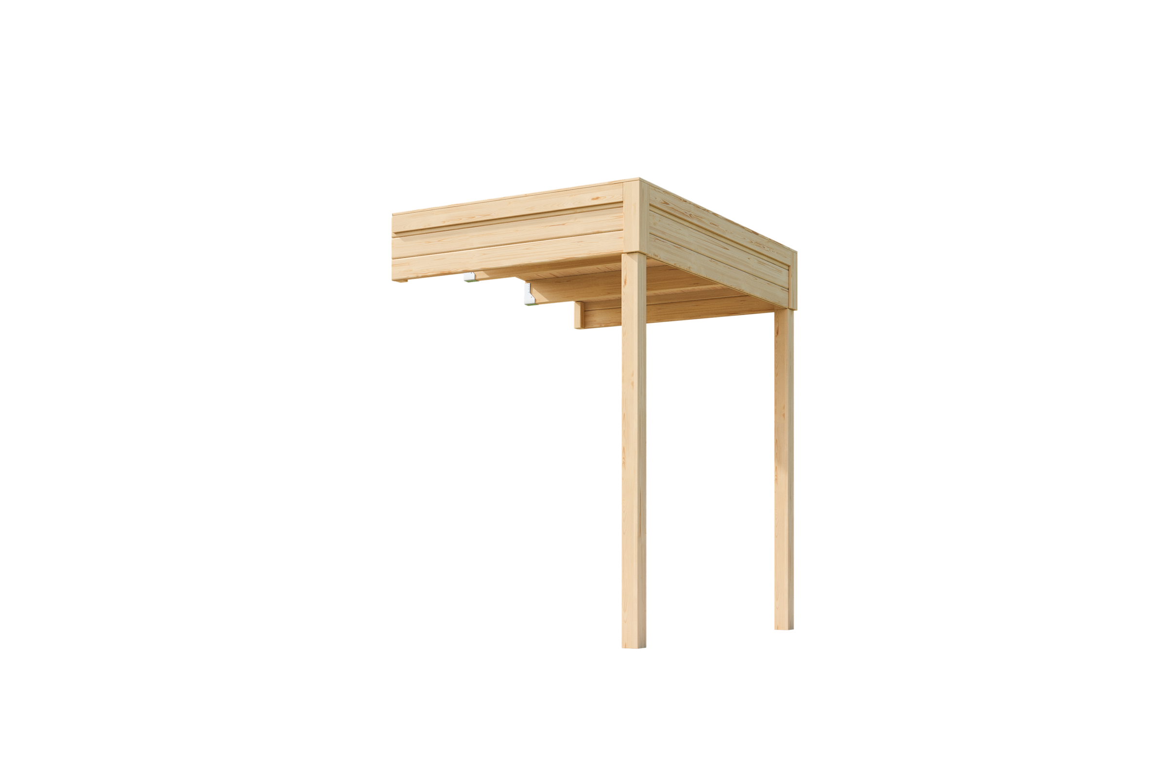 Nordic Holz Gartenhaus-Anbaudach "FELIX FYNN 3 ANBAU", Flachdach günstig online kaufen