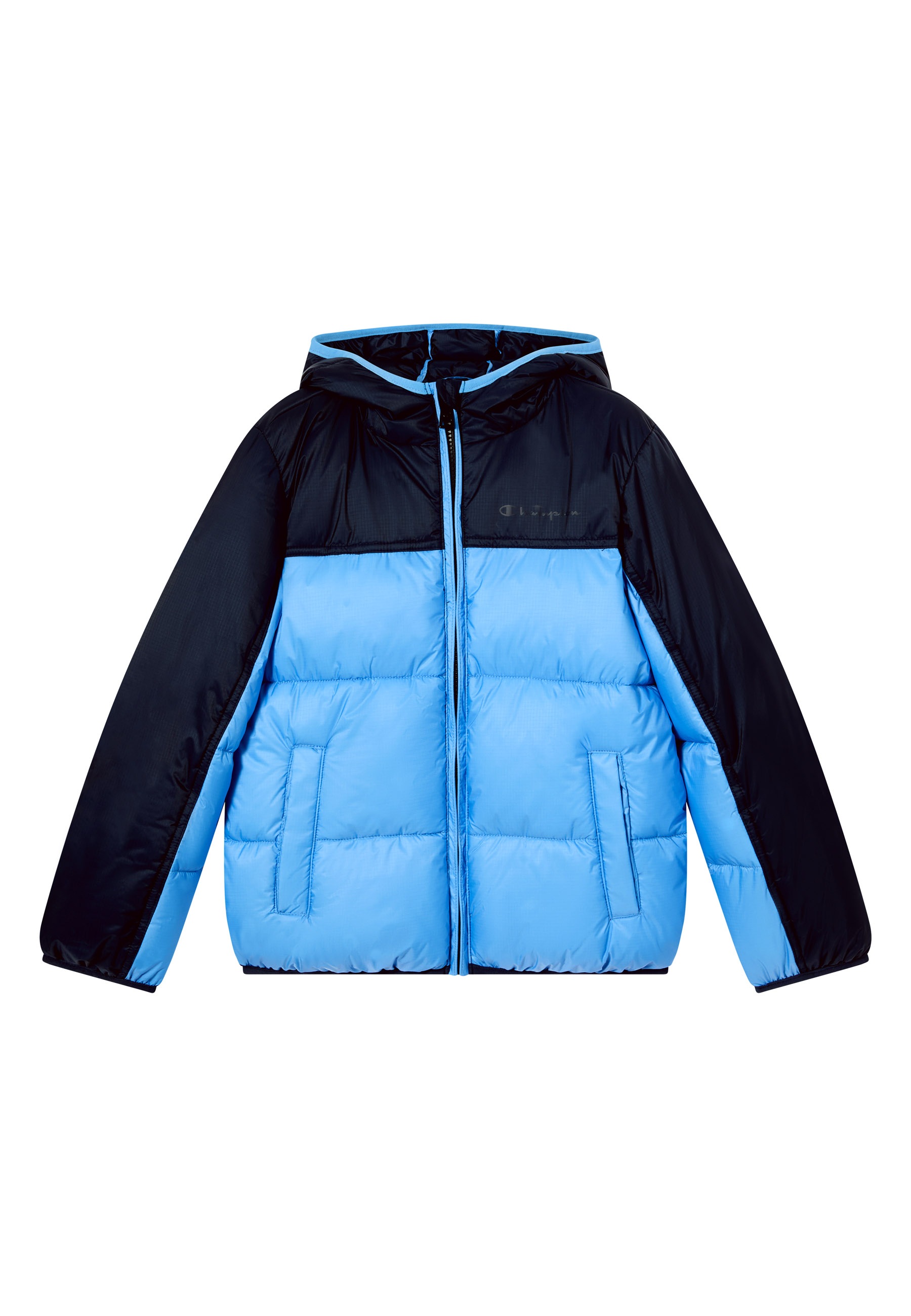 Champion Steppjacke »Colorblock Outdoor Hooded Jacket« mit Kapuze mit Kapuze, wasser- und windabweisend, mit Eingrifftaschen