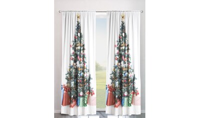 my home Vorhang »Xmas Tree«, (1 St.), HxB: 230x140, Weihnachtsdeko kaufen