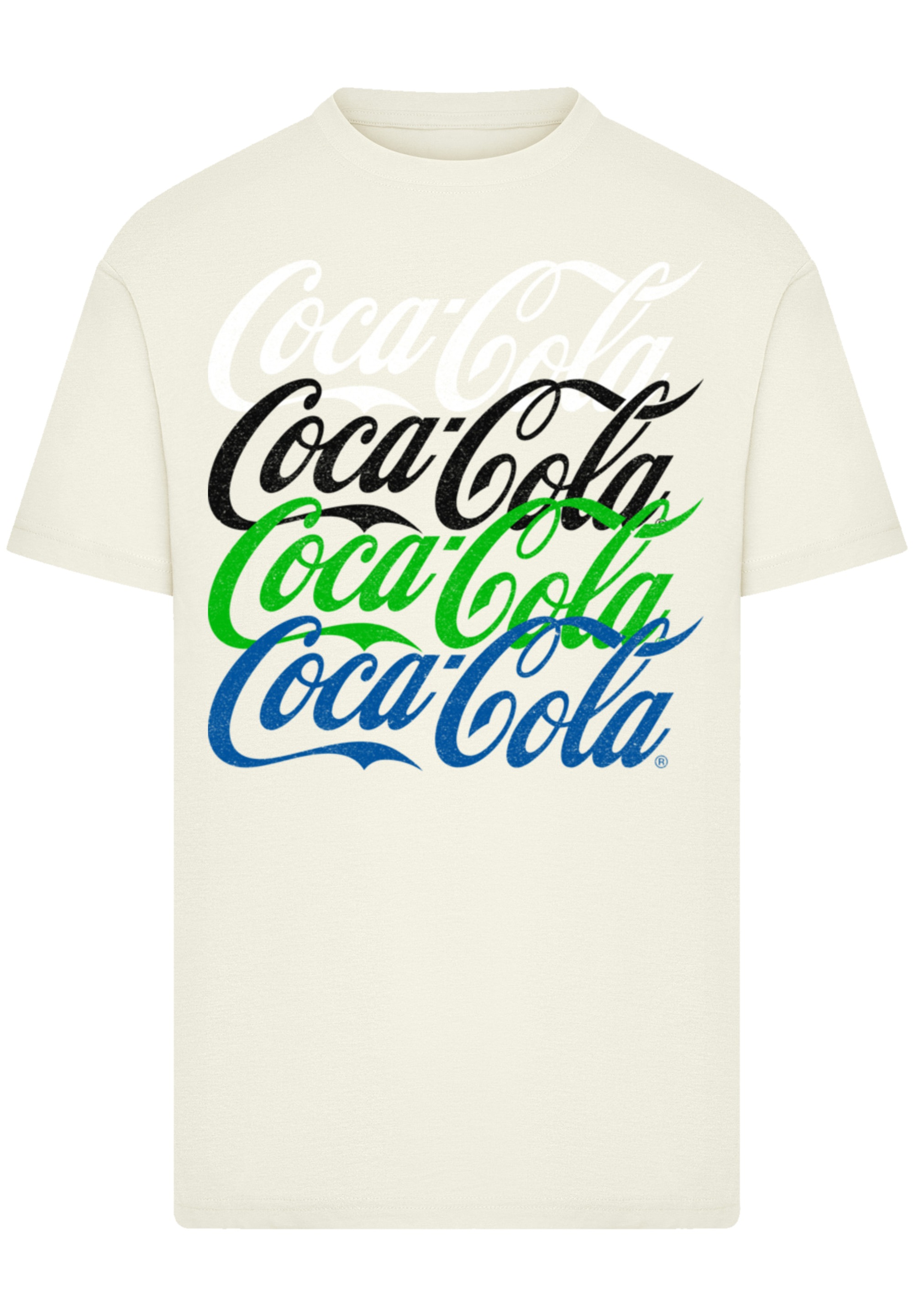 F4NT4STIC T-Shirt "Coca Cola Repeat Logo" Premium Qualität günstig online kaufen
