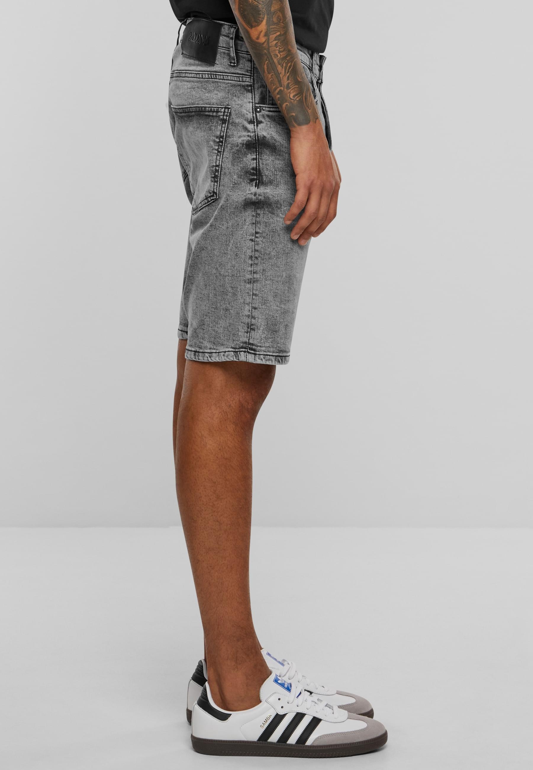 2Y Studios Stoffhose »2Y Studios Herren 2Y Basic Slim Fit Denim Shorts«