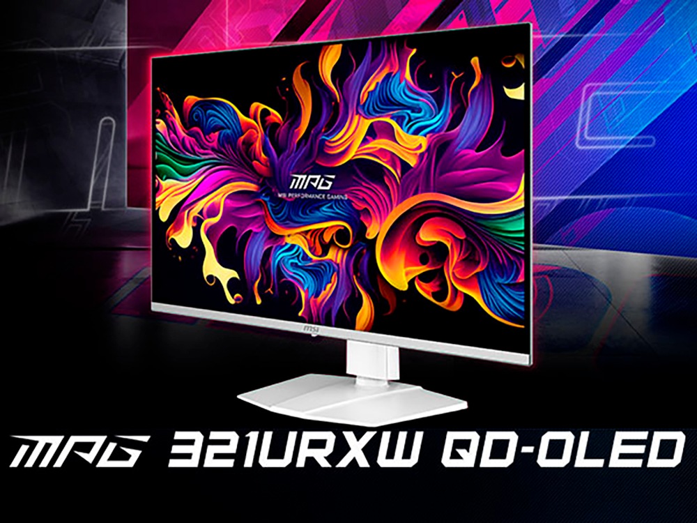 MSI Gaming-Monitor »MPG 321URXW-QD-OLED«, 80 cm/32 Zoll, 3840 x 2160 px, 4K Ultra HD, 0,03 ms Reaktionszeit, 240 Hz