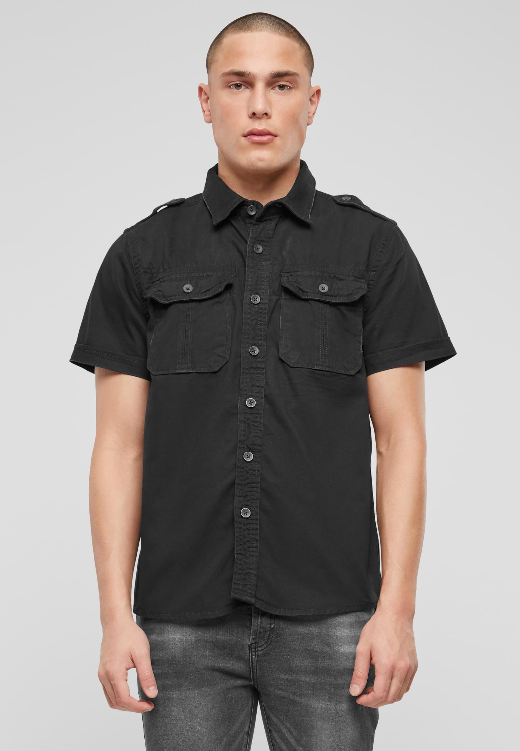 Brandit Langarmhemd Vintage Shirt Short Sleeve günstig online kaufen